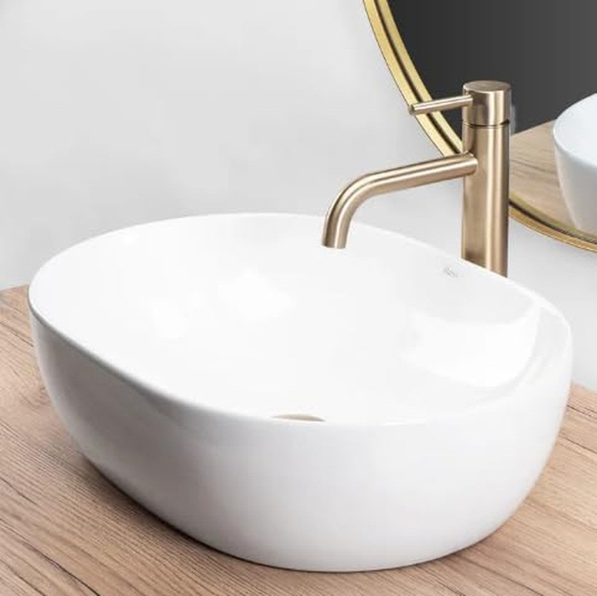 GTM Design Aufsatzwaschbecken Matt Modern Waschbecken günstig online kaufen