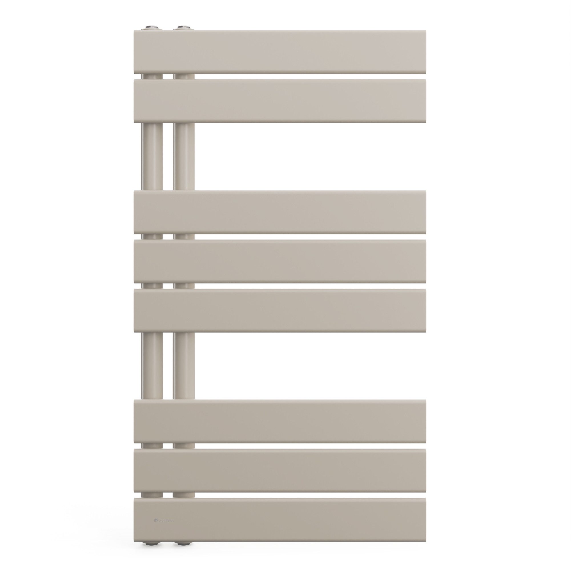 blumfeldt Heizkörper Fairmont 80 x 45, Heizkörper Badzimmer Warmwasser Wandmontage Handtuchhalter