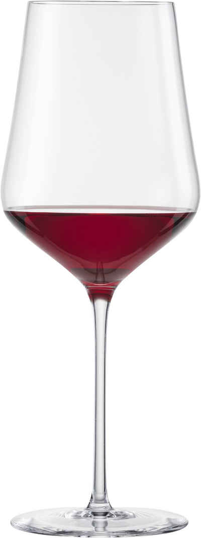 Eisch Rotweinglas Sky SensisPlus, Kristallglas, (Bordeauxglas), Bleifrei, 620 ml, 4-teilig