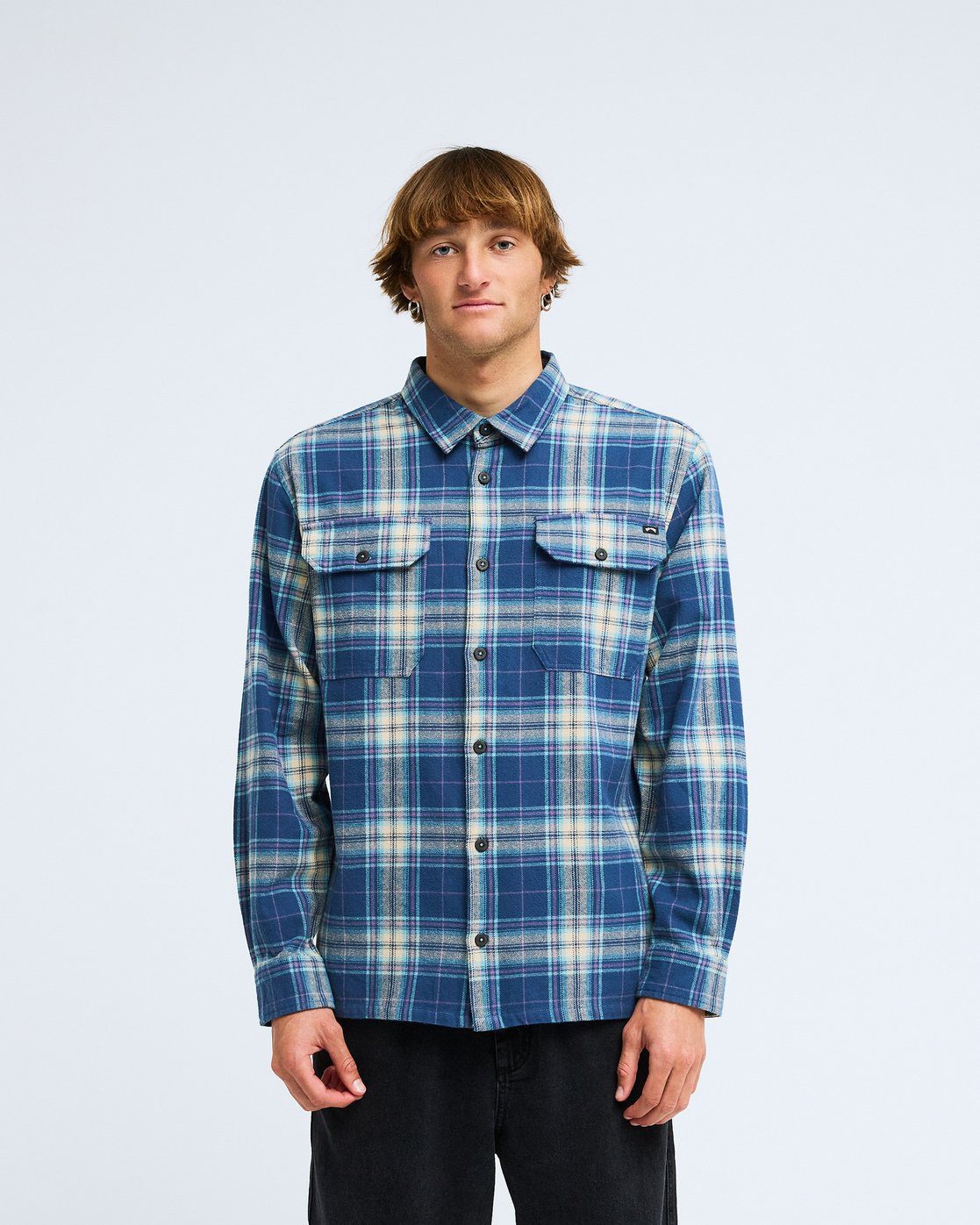 Billabong Karohemd OFFSHORE FLANNEL mit markantem Karomuster, sportlicher Stil, aus Baumwolle