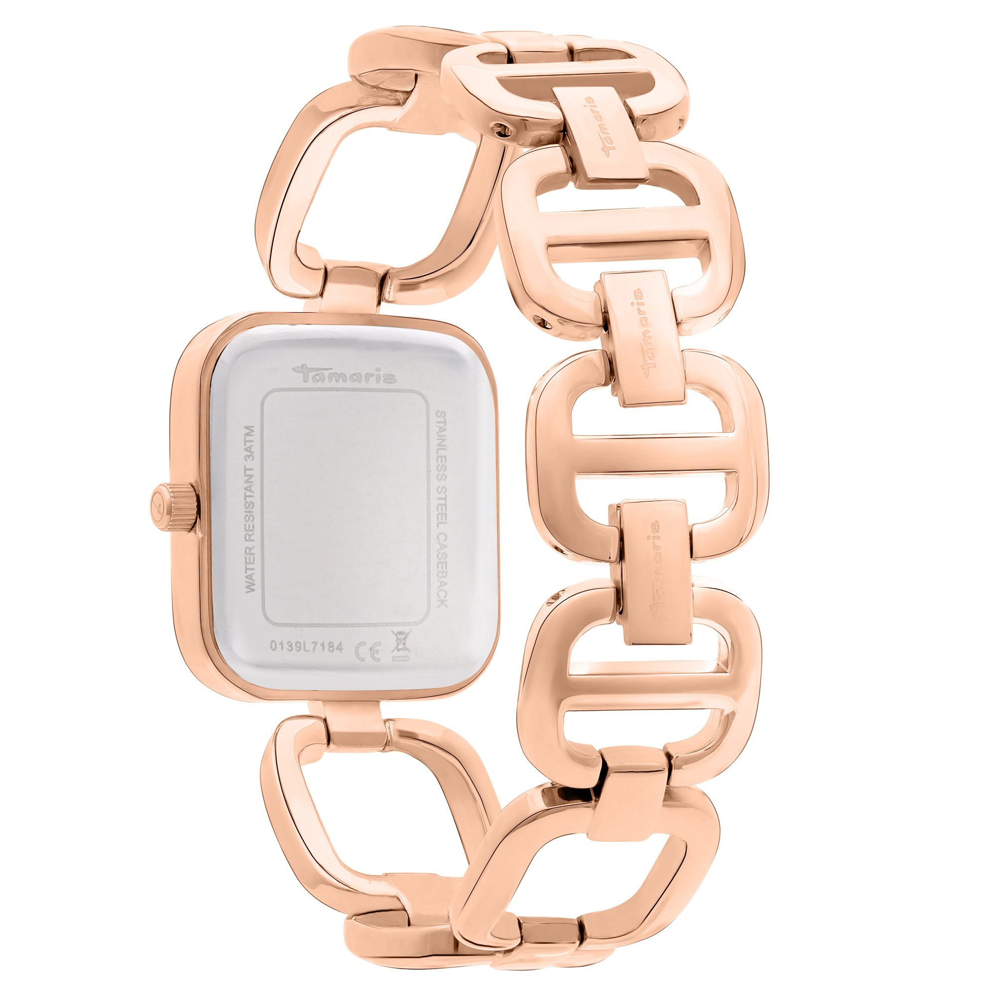 Tamaris Quarzuhr TT-0229-MQ, Armbanduhr, Damenuhr, Edelstahlarmband, analog