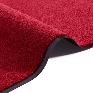 Fußmatte Waschbare Fußmatte Wash & Clean bordeaux, HANSE Home, rechteckig, Höhe: 7 mm