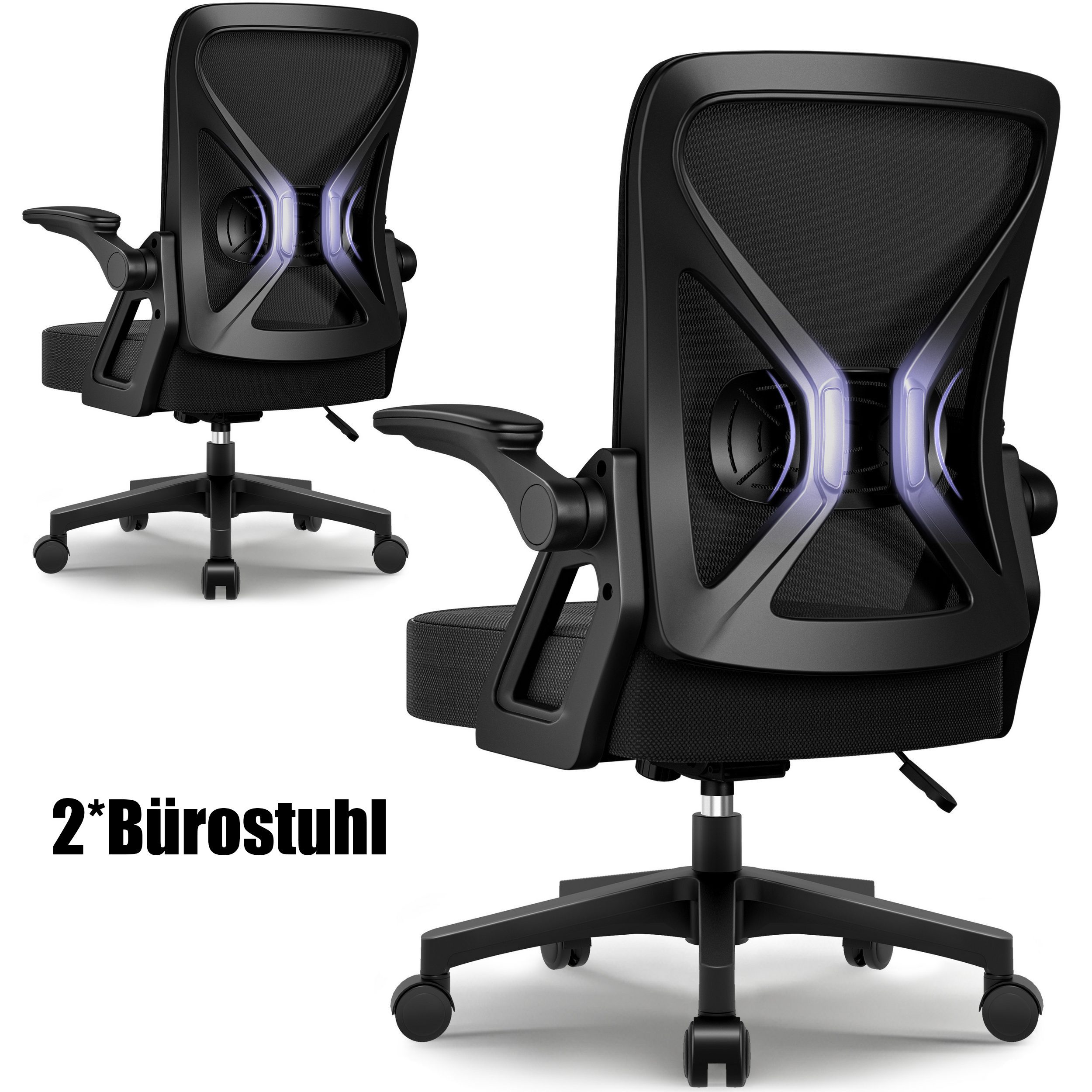 Hiazurm Bürostuhl Bürostuhl,Chefsessel aus Mesh,Ergonomischer Schreibtischs günstig online kaufen