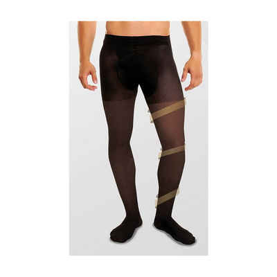 GLAMORY Feinstrumpfhose glänzende Herren-Stützstrumpfhose Support 40 DEN (Packung 1 St. 1-er Pack) glänzend