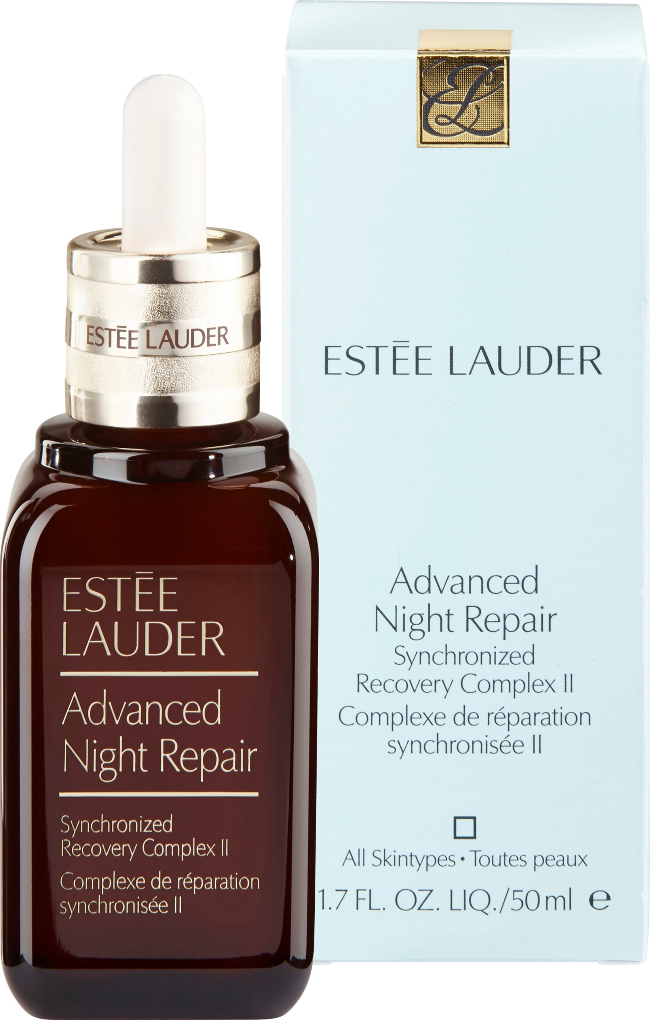 ESTÉE LAUDER Gesichtsserum Advanced Night Repair, Intensive Nachtpflege für glattere, jüngere Haut.
