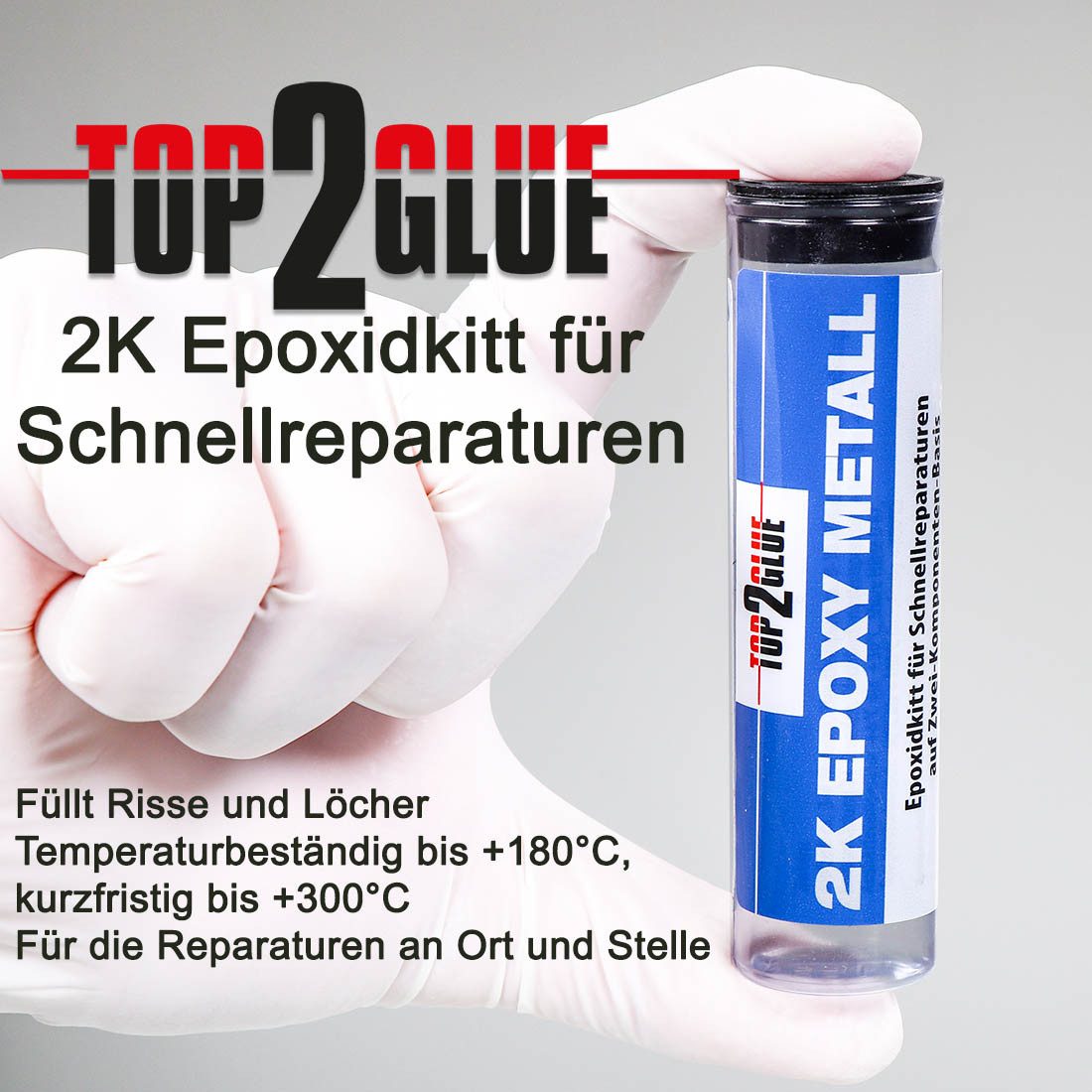 Top2Glue 2-Komponentenkleber Top2Glue 2K Epoxidkitt für günstig online kaufen