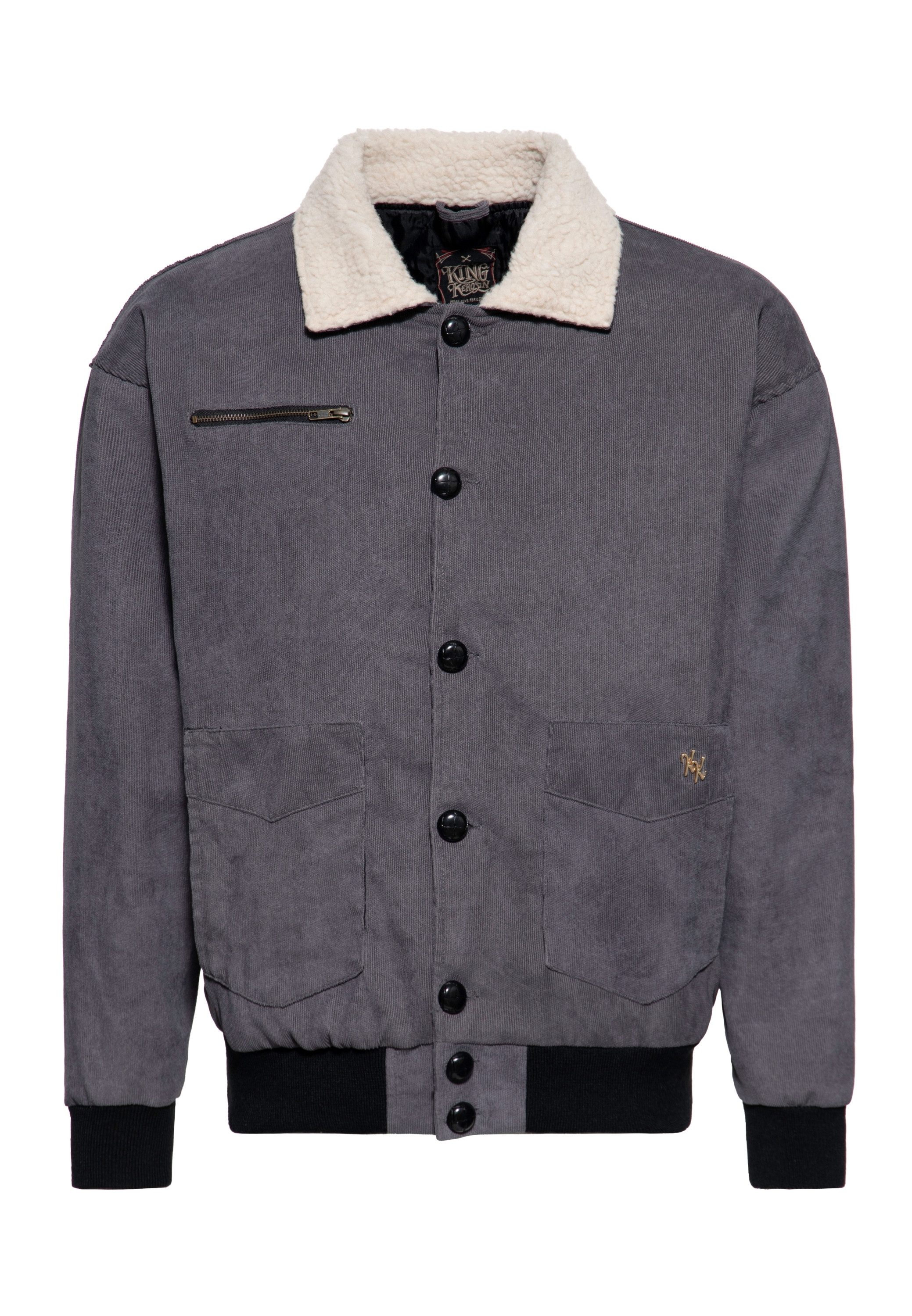KingKerosin Winterjacke (1-St) im Vintage-Style