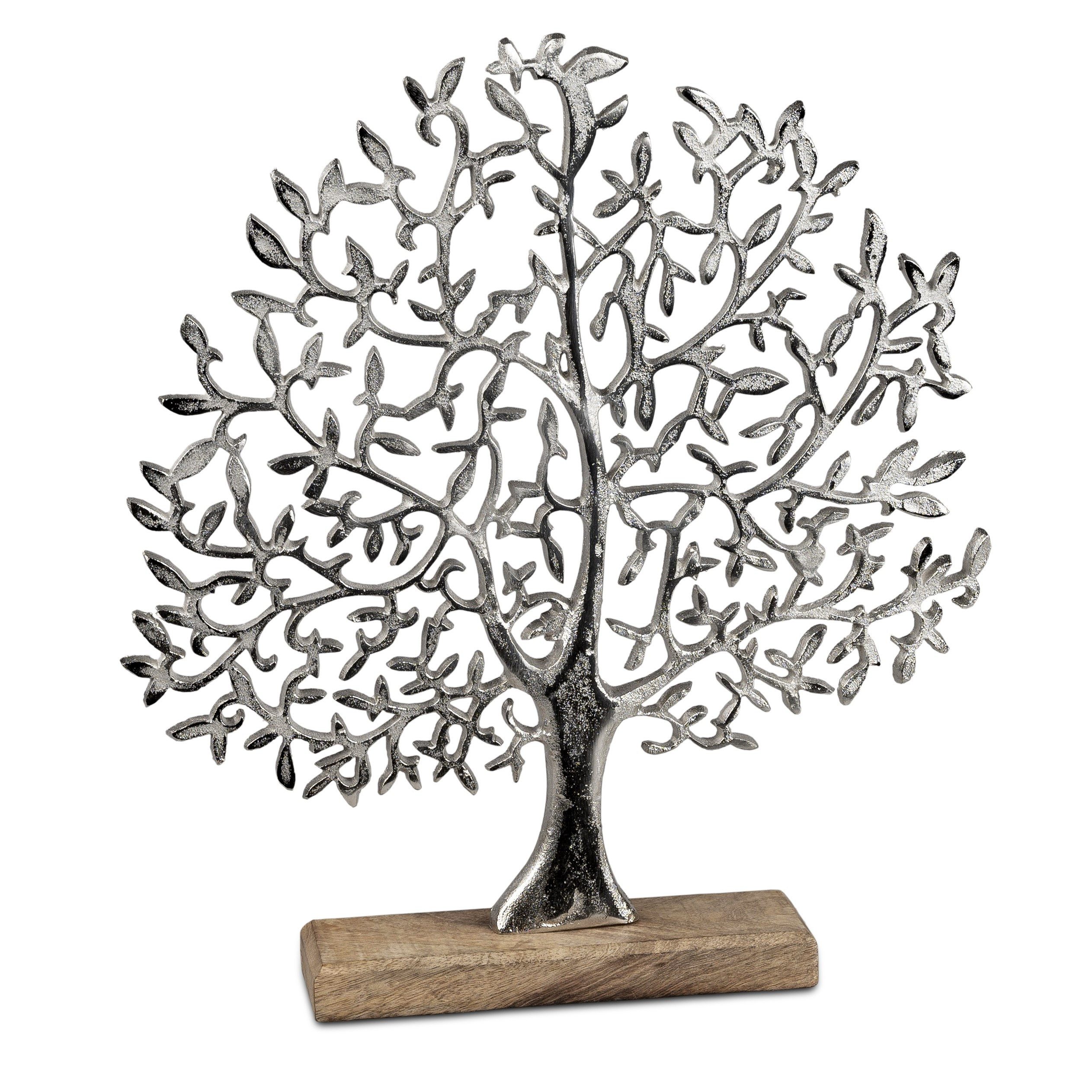 formano Skulptur Lebensbaum, Farbe: Silber, Motiv: Baum