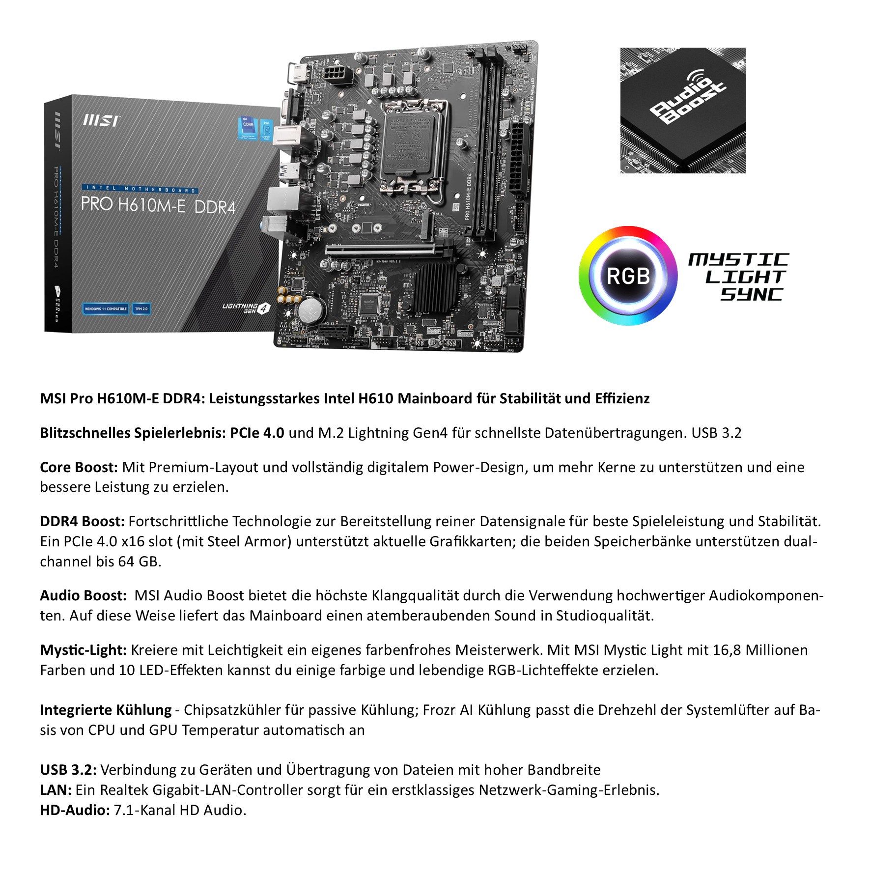 Meinpc Intel i9 GeForce RTX 5060 Gaming-PC (Intel Core i9 12900K, RTX 5060, 32 GB RAM, 1000 GB SSD, Tower, RGB, Gaming, Gamer, Windows 11 Pro)