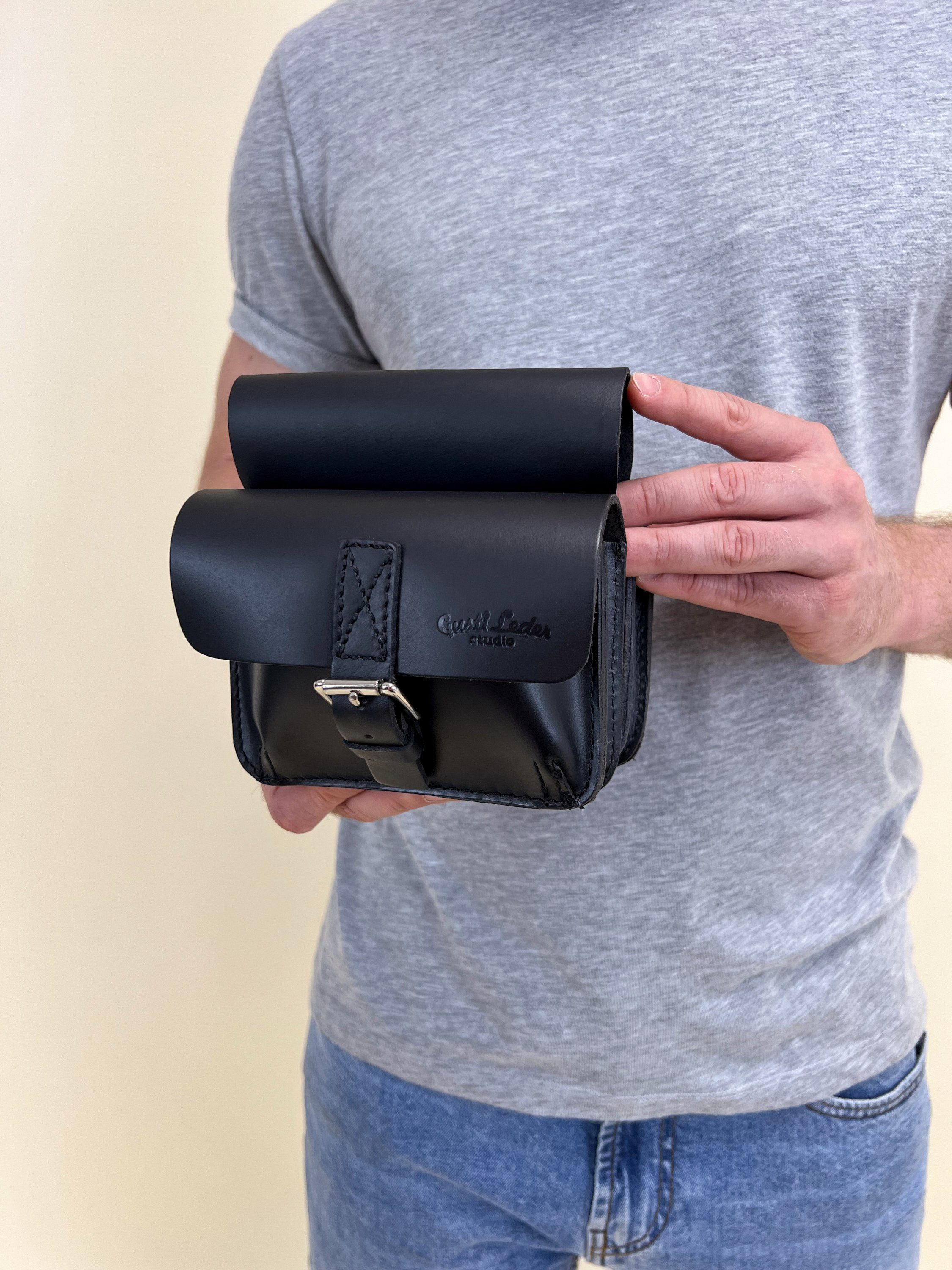 Gusti Leder Fahrradtasche Gusti Leder Fahrrad, Sättel Arie den H.