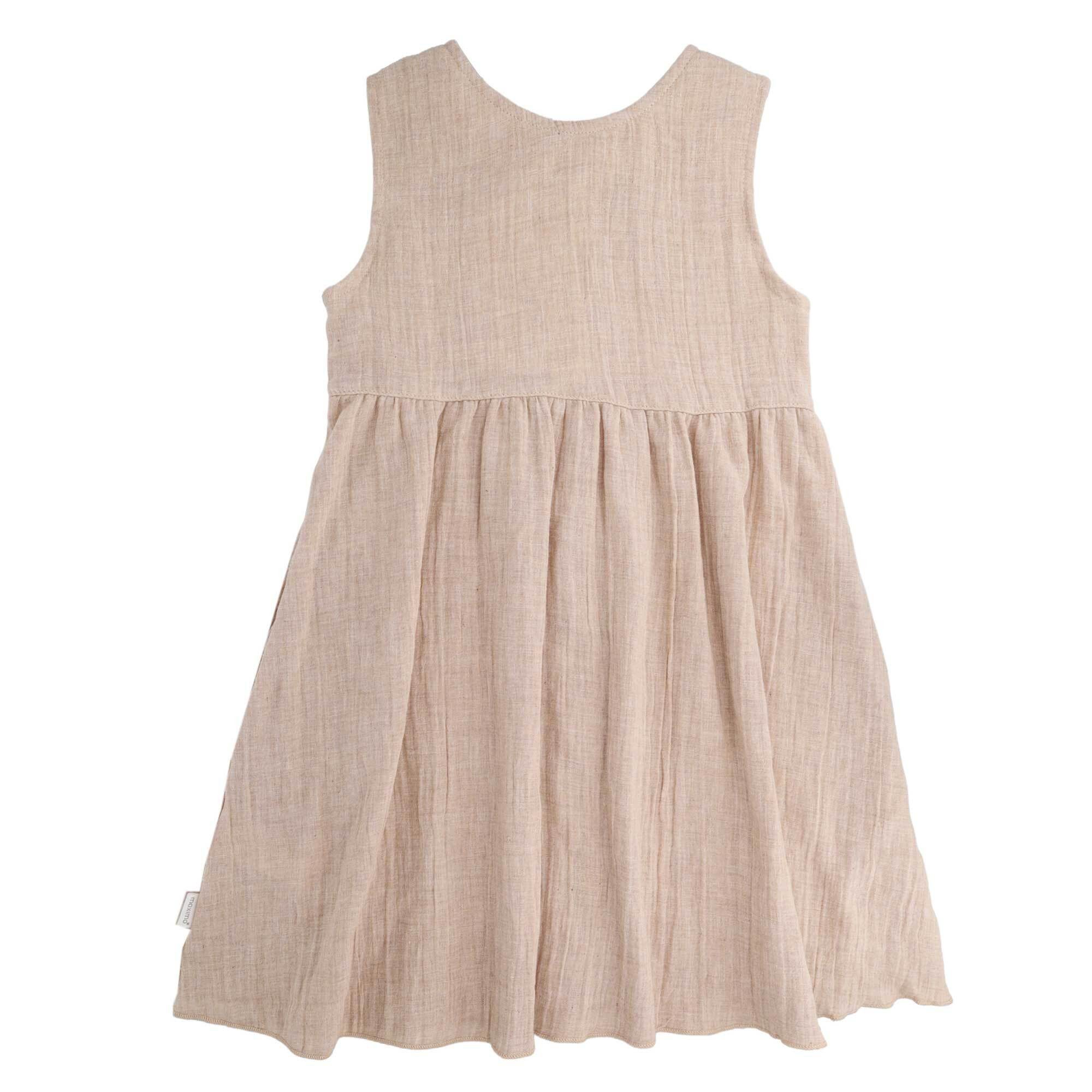 MAXIMO Sommerkleid GOTS MINI GIRL-Kleid Musselinstoff (1-tlg)