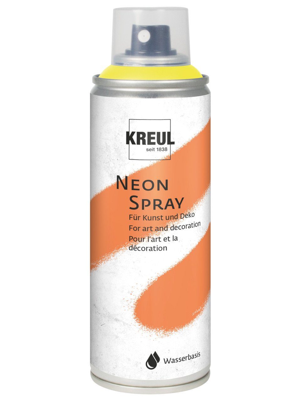 Kreul Sprühfarbe Kreul Neon Spray neongelb 200 ml