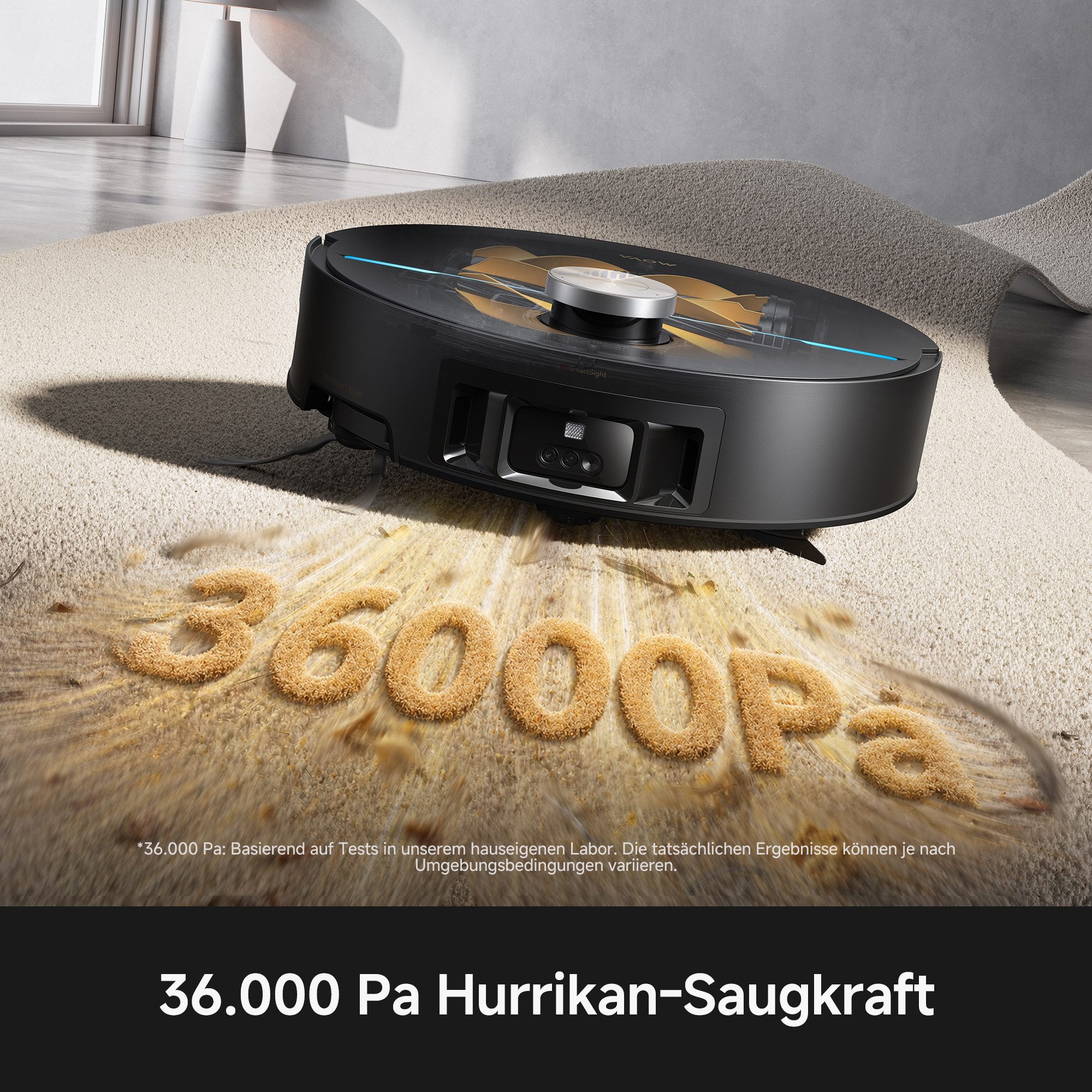 Mova Nass-Trocken-Saugroboter Z70 Ultra Roller Complete, 700 W, mit Beutel, Red Dot Award-Gewinner 2026