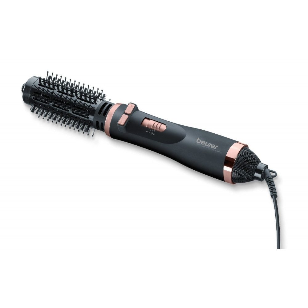 Haartrockner Beurer HT 80 Schwarz rotierende Warmluftbürste.
