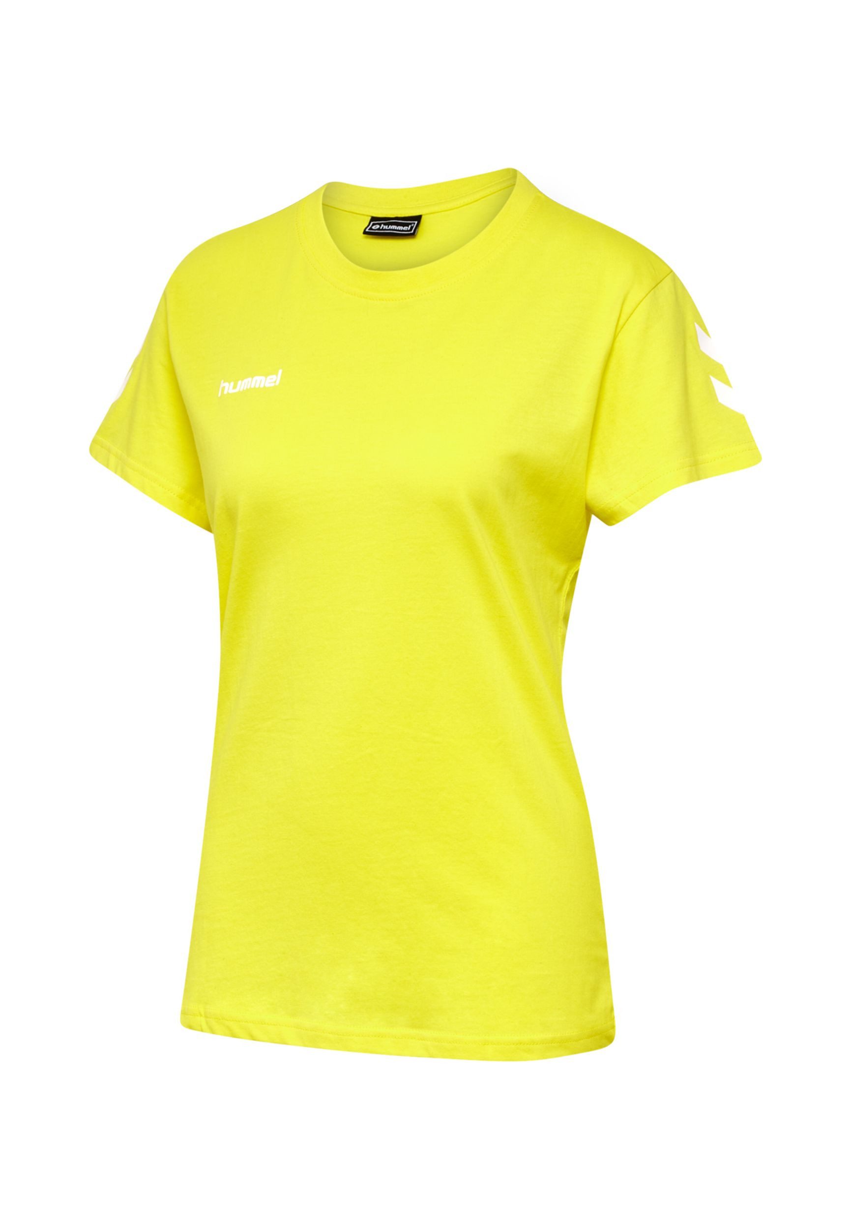 hummel T-Shirt Logo Kurzarm aus Baumwolle HMLGO HMLGO COTTON T-SHIRT WOMAN S/S