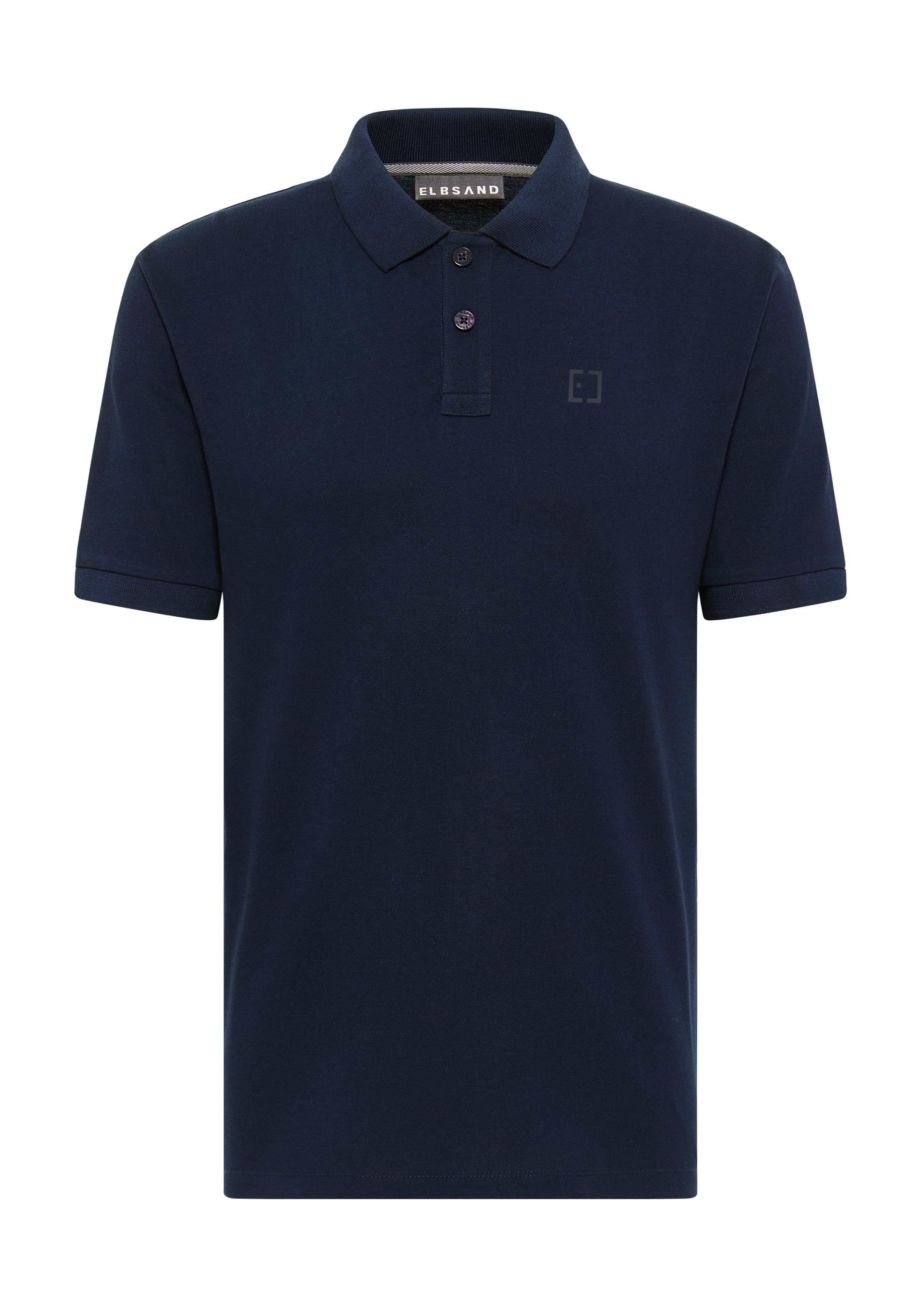 Elbsand Poloshirt Lias Herren Gerippter Flachstrickkragen, günstig online kaufen