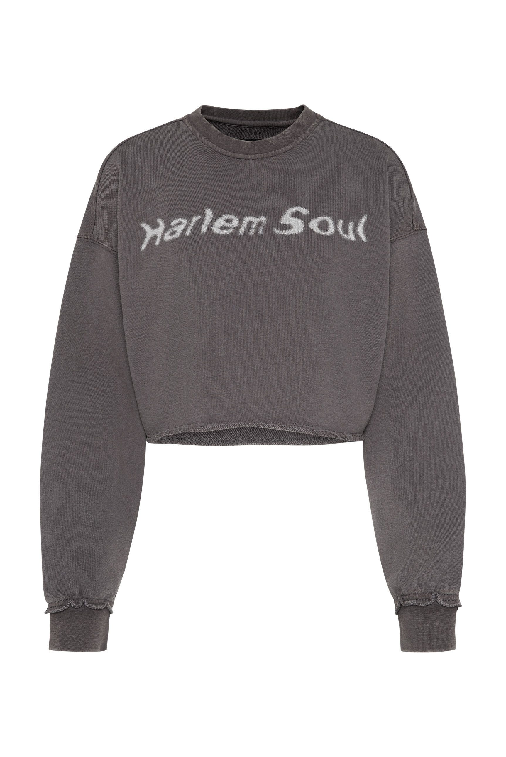 Harlem Soul Sweater mit Used-Kante am Ärmel