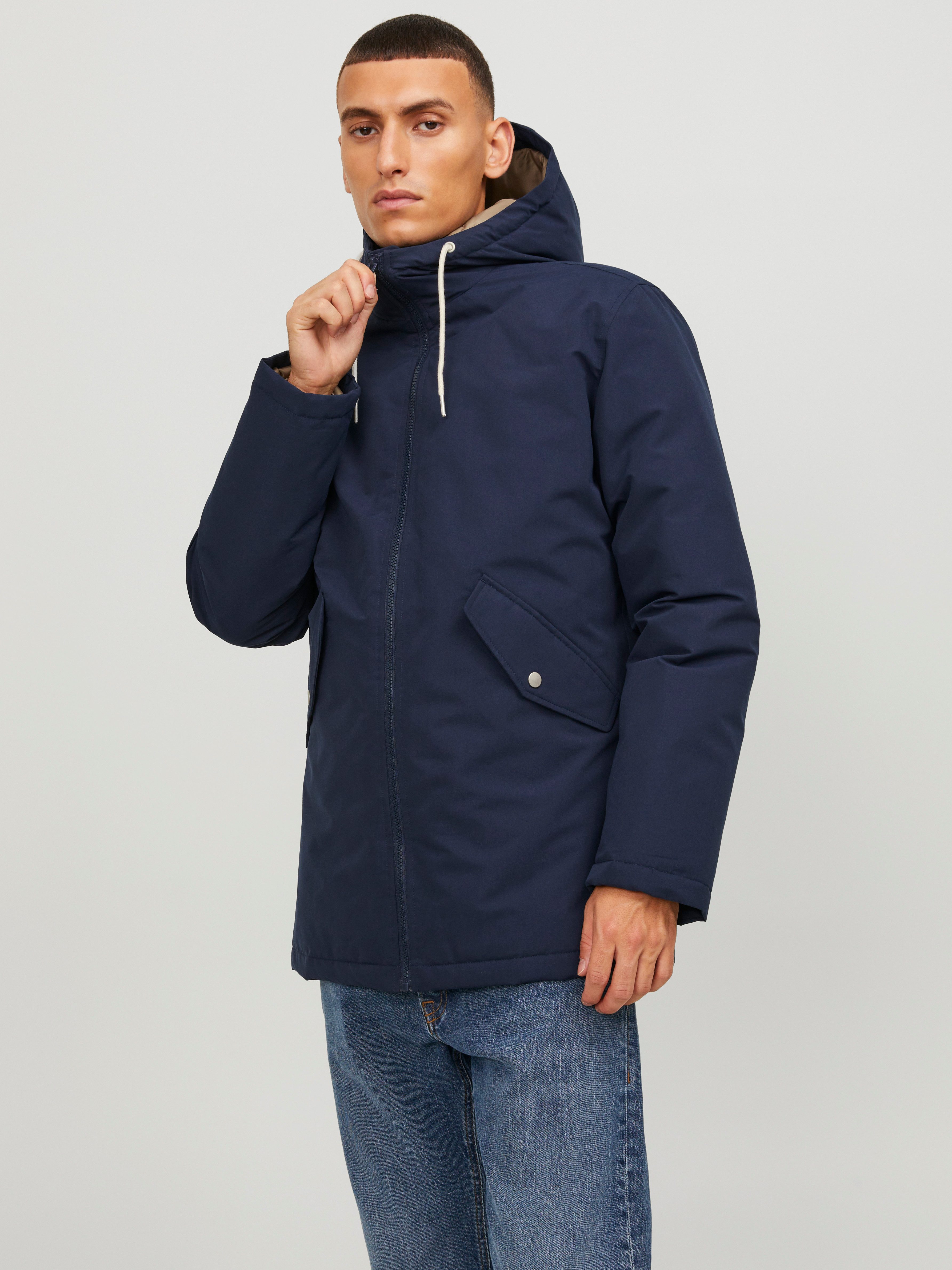 Jack Jones Outdoorjacke JJLOOP PARKA JACKET, Durchgehende - Main Image