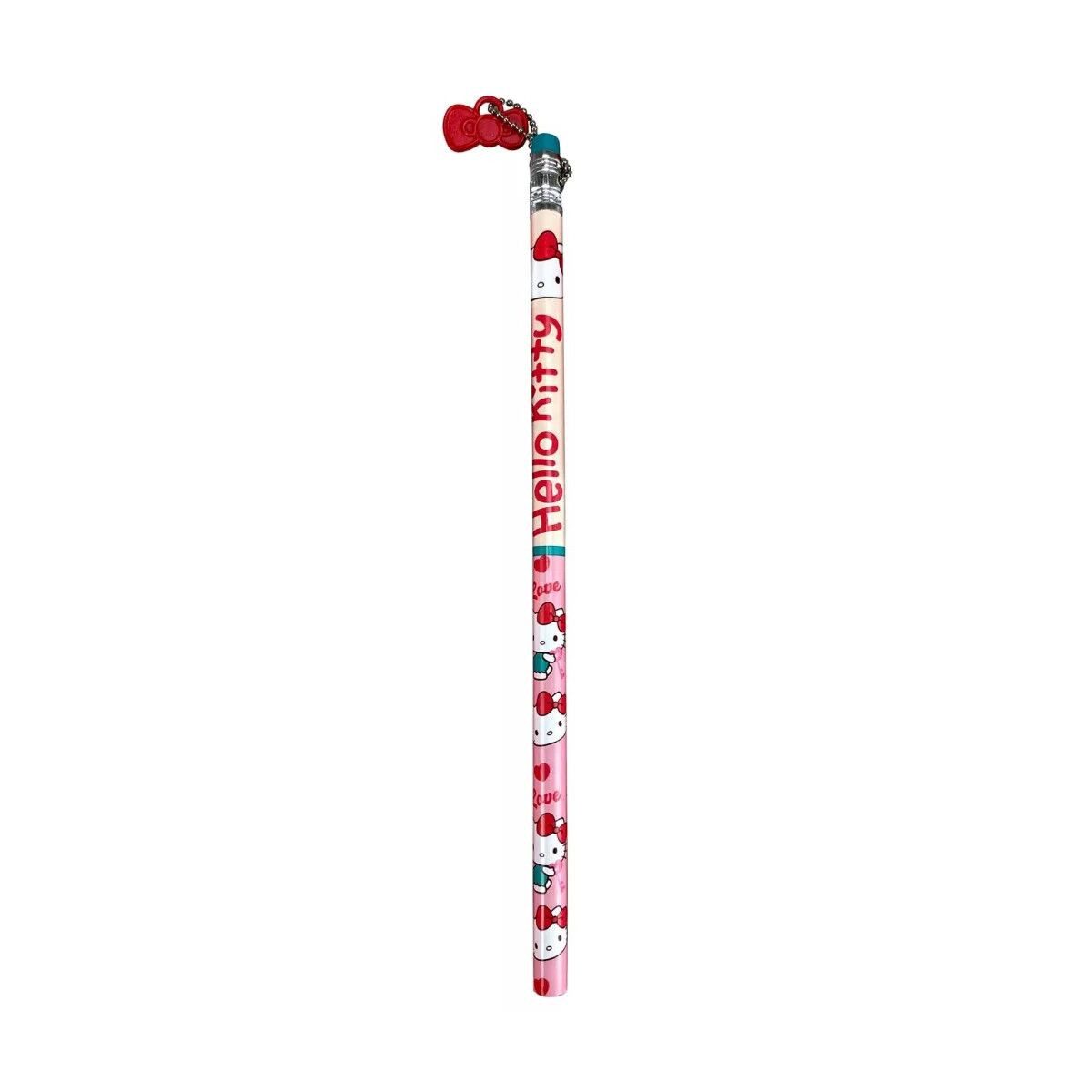 Hello Kitty Kreativset Hello Kitty Sweetheart Love HB Graphitstift mit Dekoration