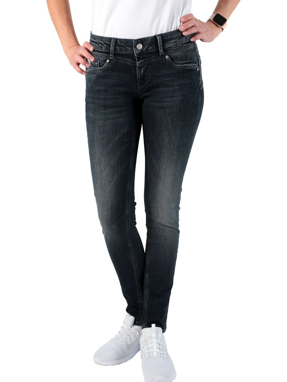 Miracle of Denim Skinny-fit-Jeans Ellen Jeanshose mit Stretch Elegant Blue
