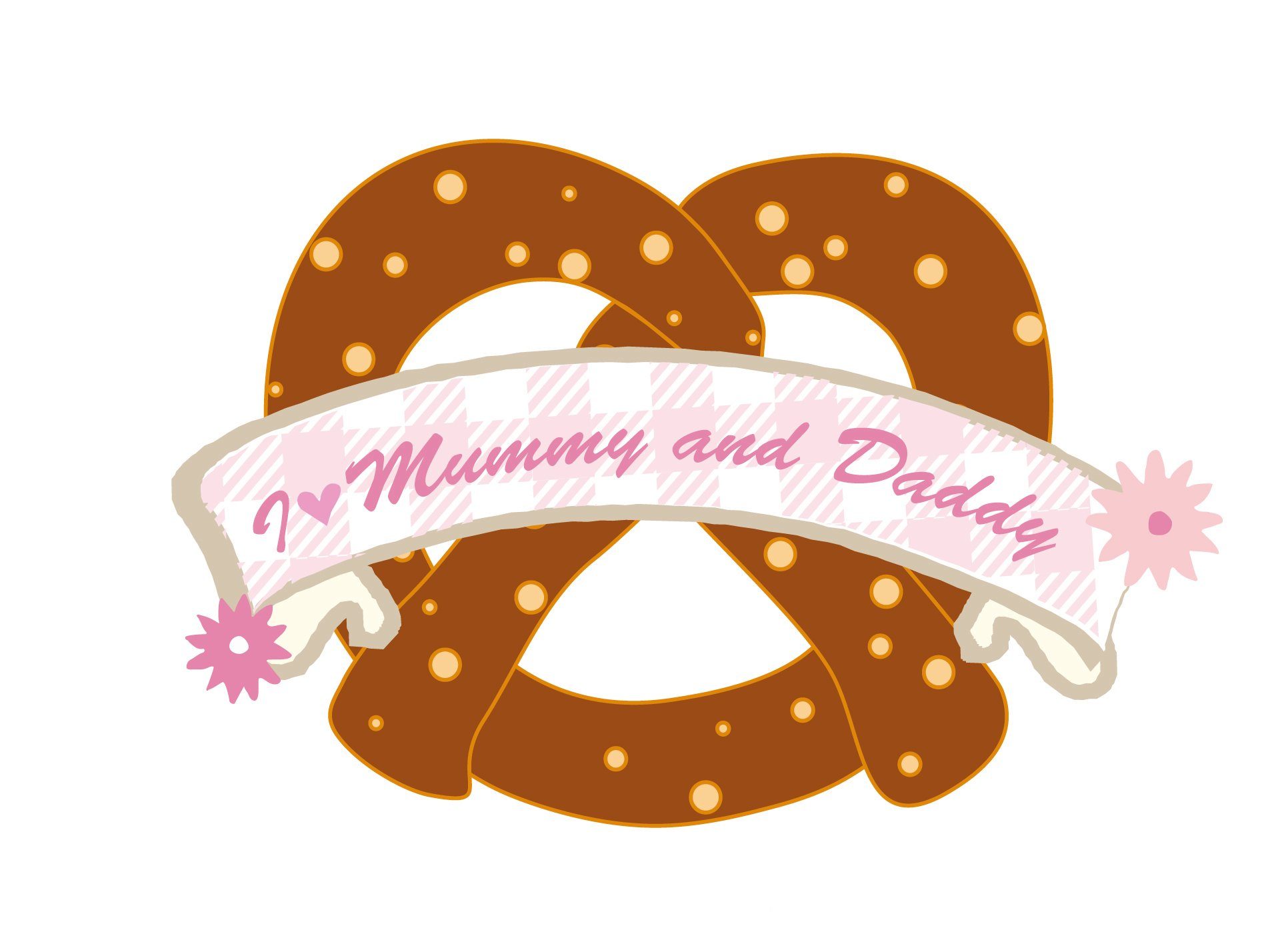 Liliput Langarmshirt Brezel mit Druckknöpfen auf der Schulter