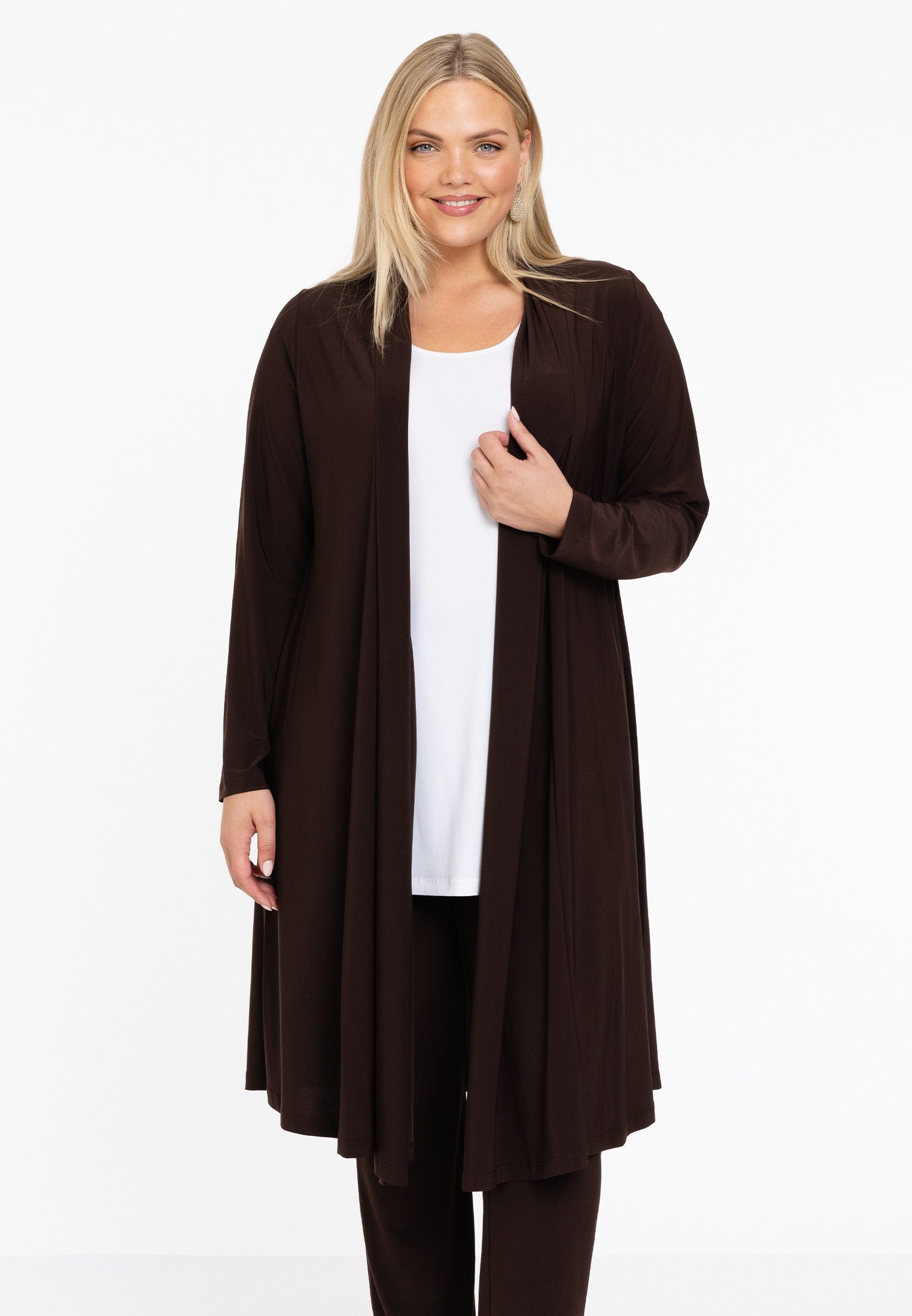 YOEK Cardigan Damen Strickjacke Große Größen günstig online kaufen