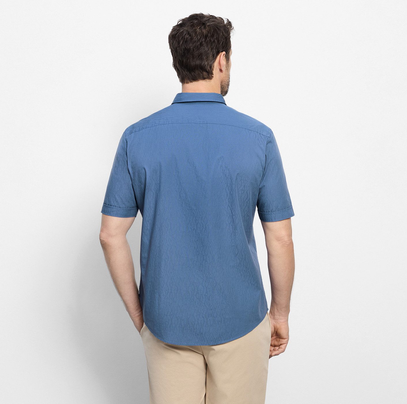 OLYMP Kurzarmhemd Casual Freizeithemd, regular fit, Kentkragen