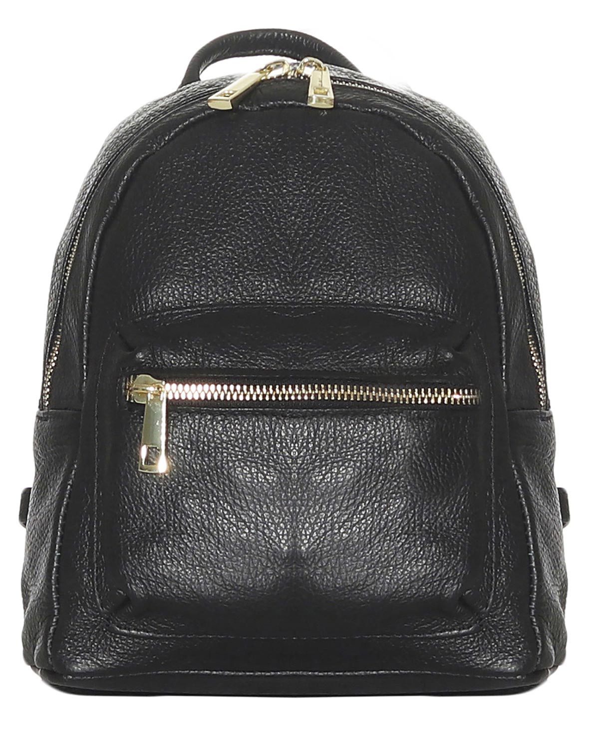 Cityrucksack malito Damen Rucksack, Handtasche in trendigen Farben, Echtleder
