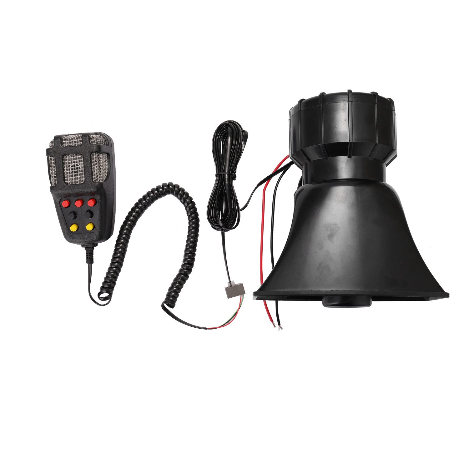 GARRYFIZH Lautsprecher Alarmhorn Lautsprechersystem Alarmanlage (200dB)