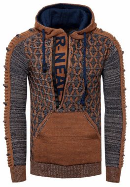 Rusty Neal Kapuzensweatshirt in ausgefallenem Design