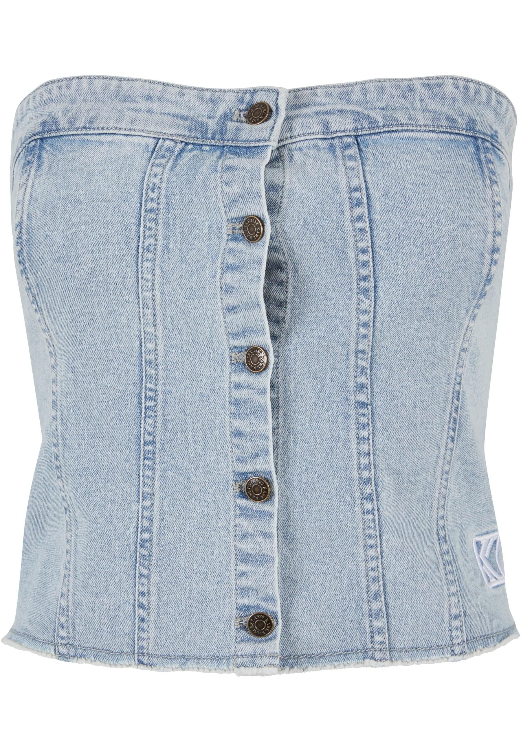 Karl Kani T-Shirt Karl Kani Damen KW242-025-1 Karl Kani OG Washed Corset Top (1-tlg)