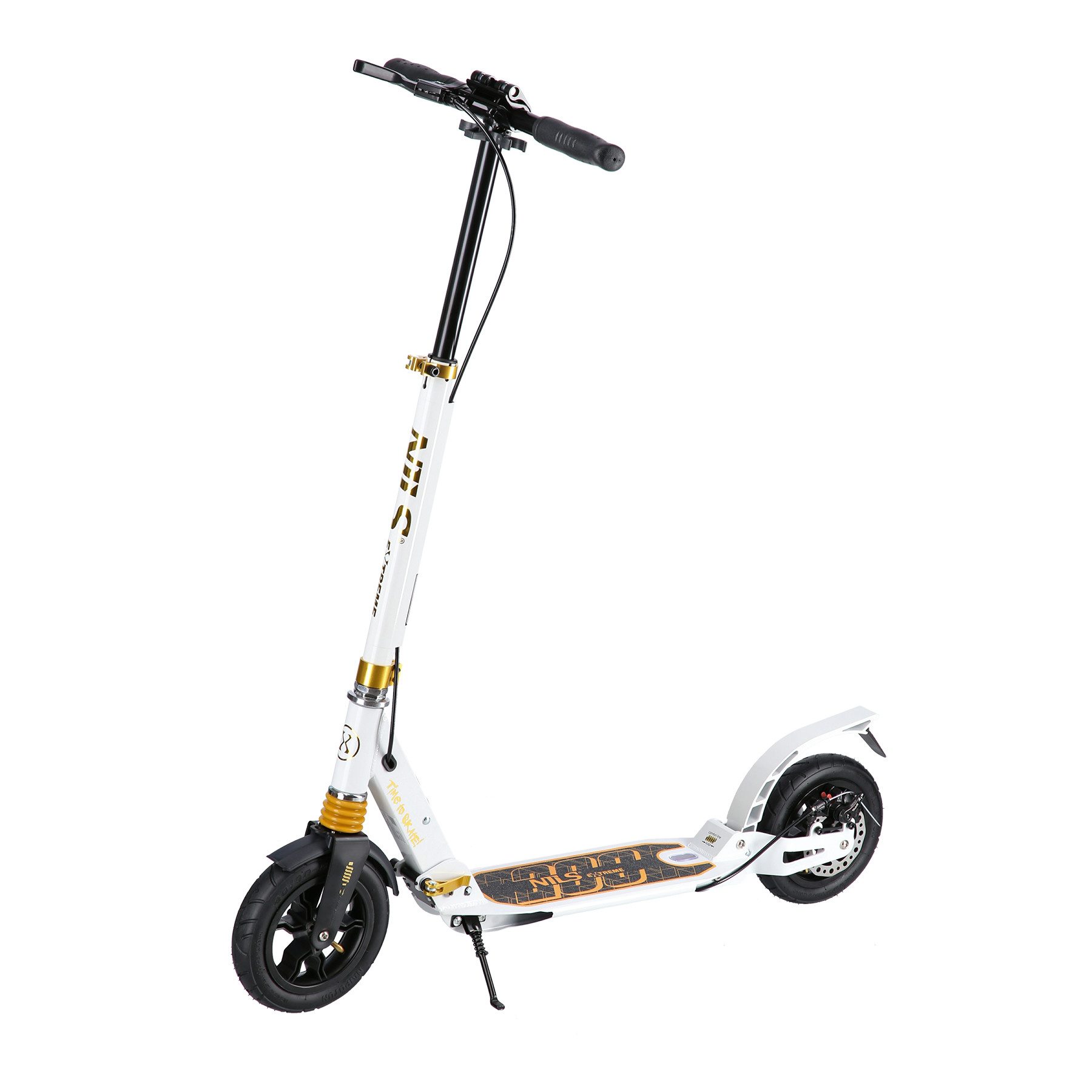 NILS EXTREME Cityroller Stadtroller Scooter Roller mit Bremse und Ständer