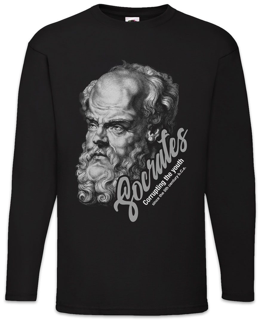 Langarmshirt Socrates Corrupting The Youth B Langarm T-Shirt Sokrates Philosoh