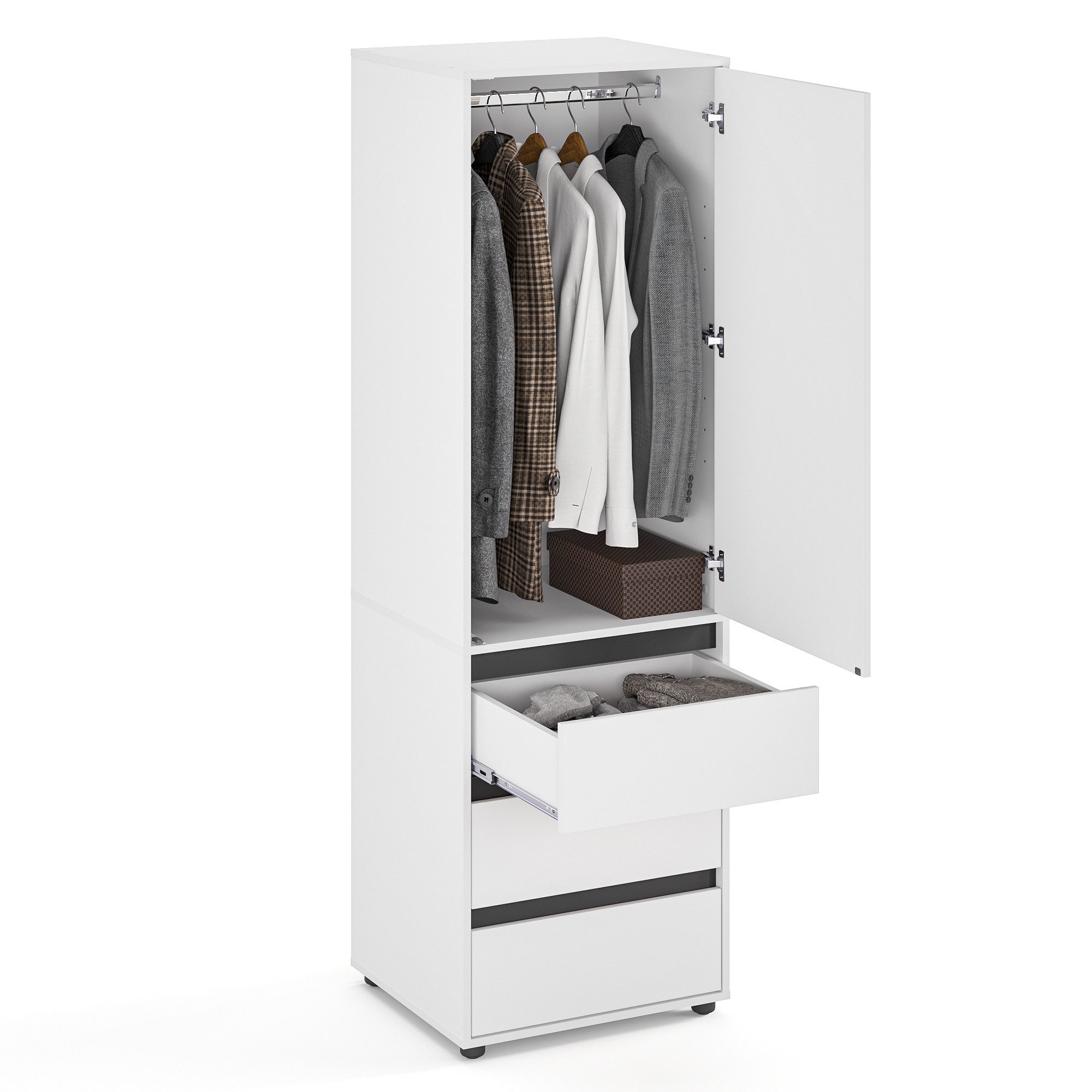 KOMTO Garderobenschrank CUBE 60-90 cm Mit günstig online kaufen