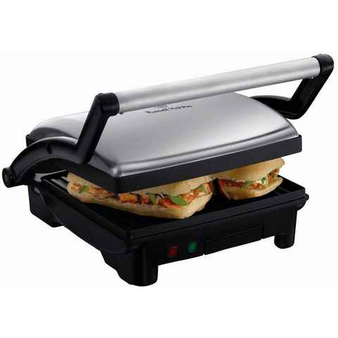 RUSSELL HOBBS Kontaktgrill Paninigrill Cook at Home 3in1 17888-56, 1800 W, 1.800 Watt, aufklappbar