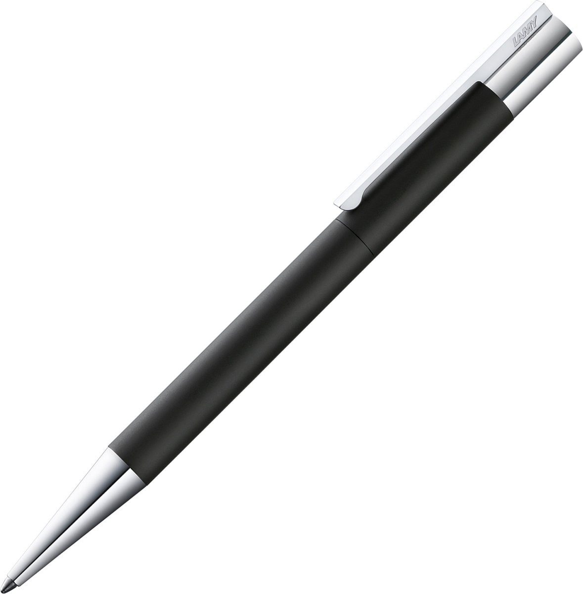 LAMY Kugelschreiber scala 280 mattschwarz mit Drehmechanik M, (1-tlg), für Rechts- und Linkshänder