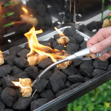 FLAMMBURO Grillanzünder 5 kg Anzündwolle - Öko-Anzünder als Grillanzünder und Kaminanzünder, 5 kg, 5 kg, ca. 400 Stück, 100 nachwachsende Rohstoffe