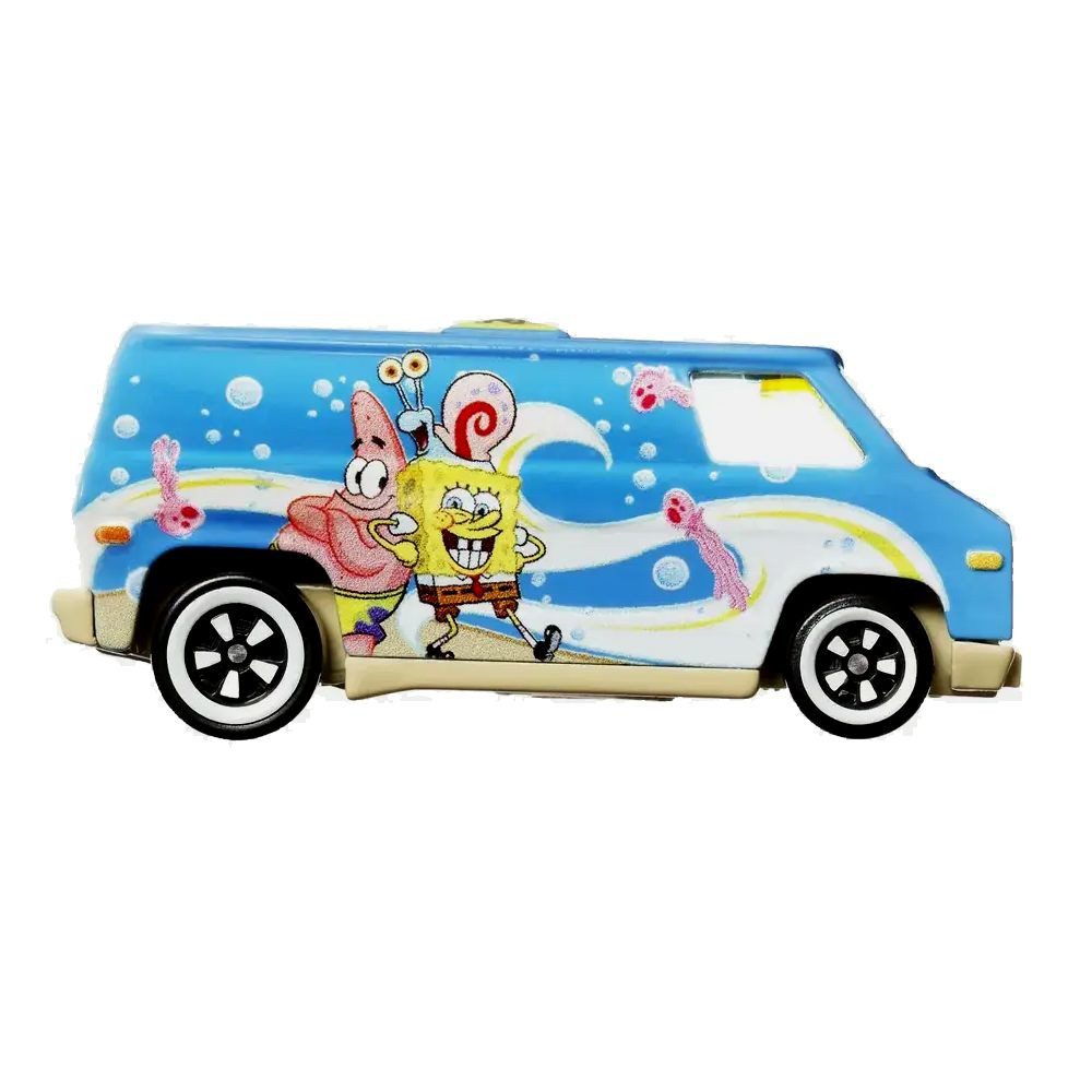 Hot Wheels Spielzeug-Rennwagen 70s Van Hot Wheels Fahrzeug Spongebob 25 Jahre Mattel HRV57