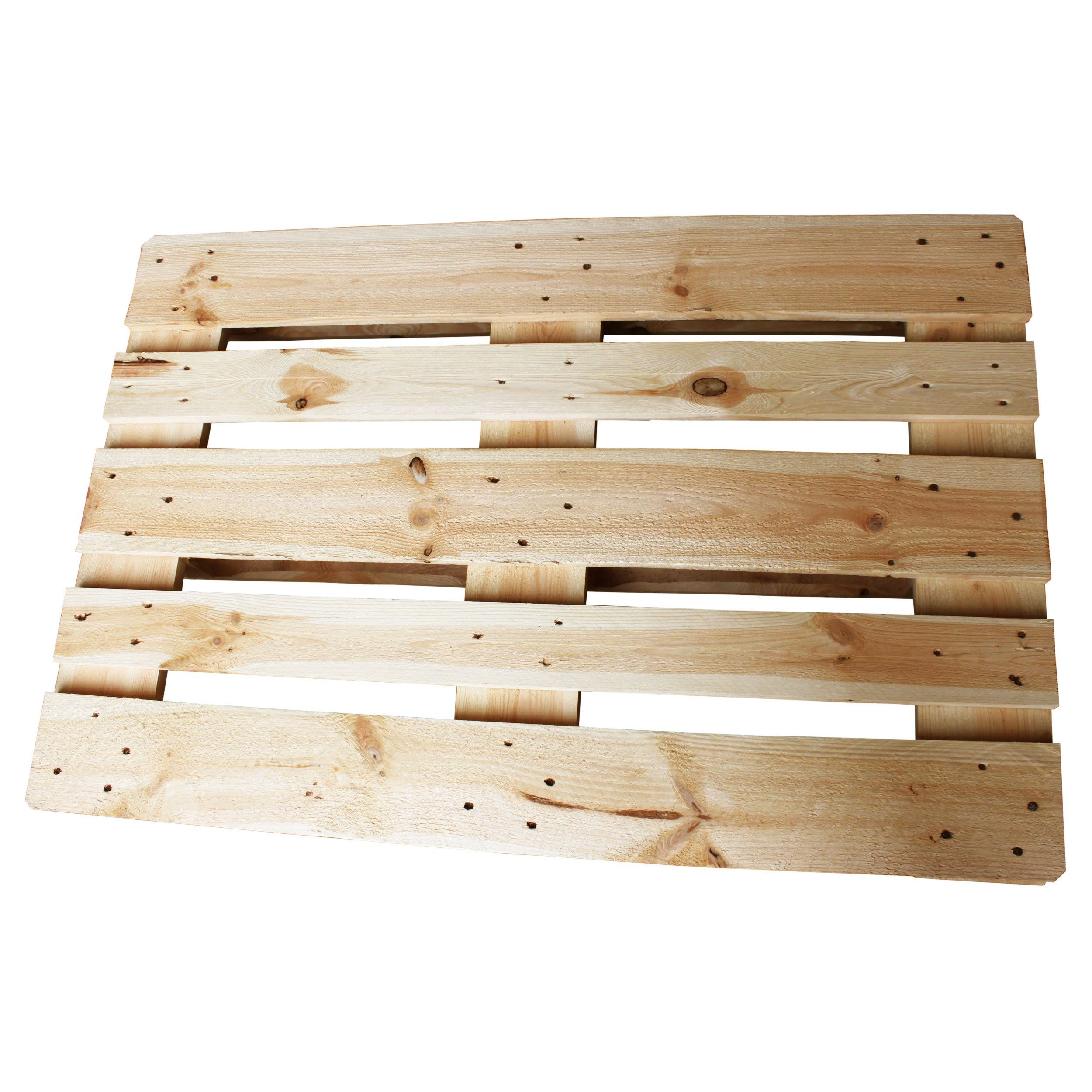 GERSO Palettenbett Europalette - Flachpalette - zertifizierte Neuware - Vollholz - EPAL, Hitzebehandelt, EPAL, Palette