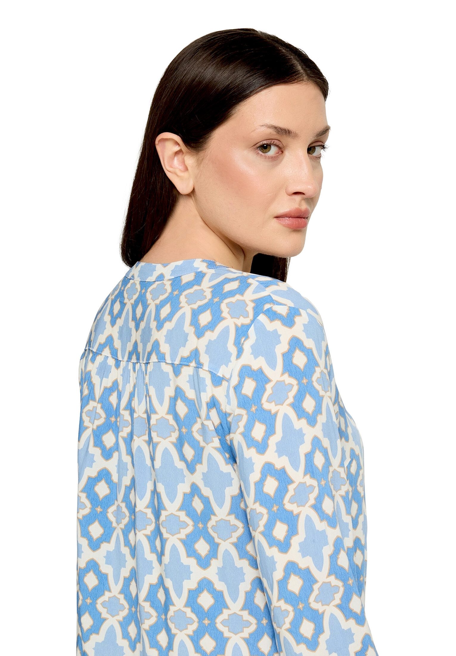 Cartoon Shirtbluse Damen mit Muster