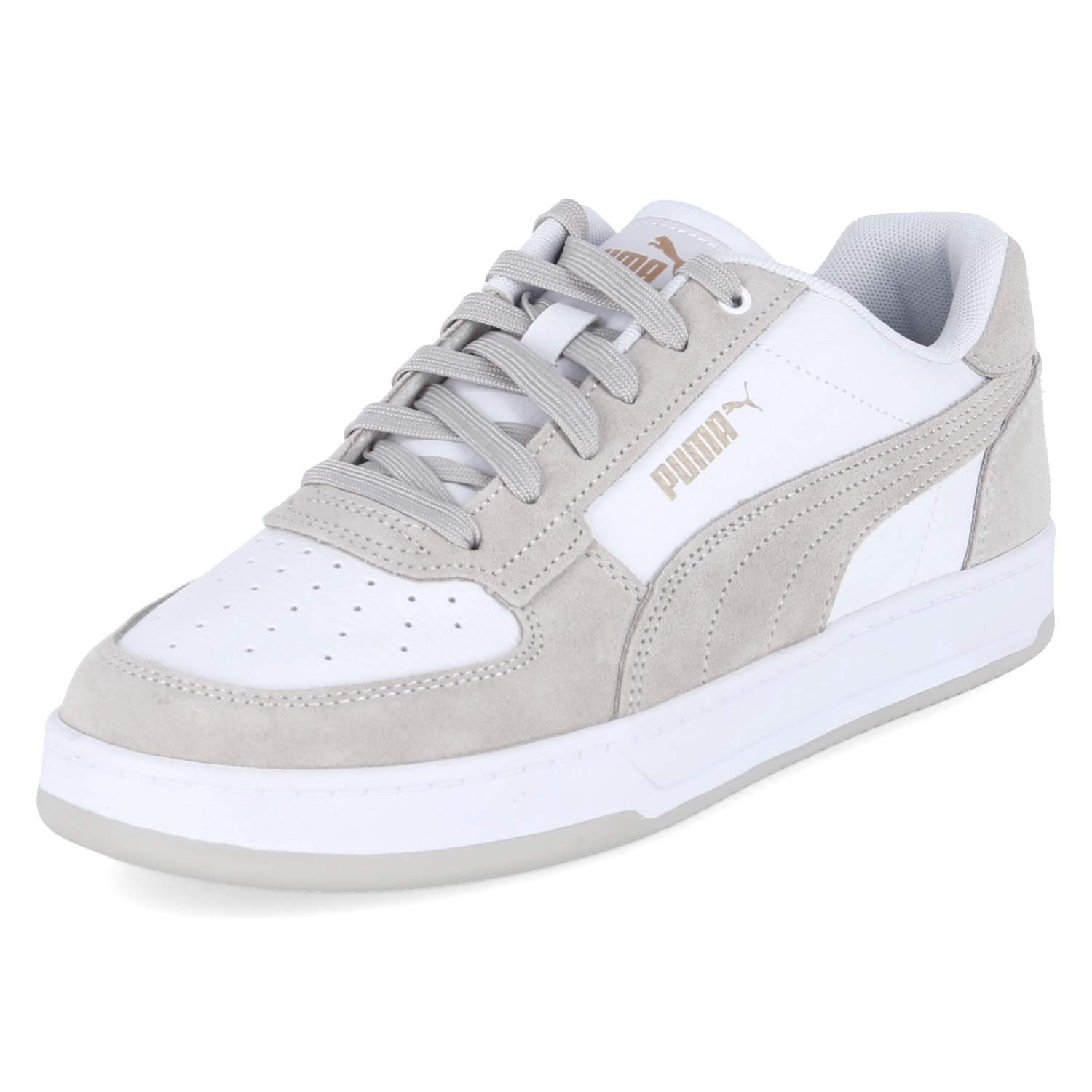 PUMA Puma 400710/03 SP Unisex Leder und Synthetik weiss-kombi Sneaker günstig online kaufen