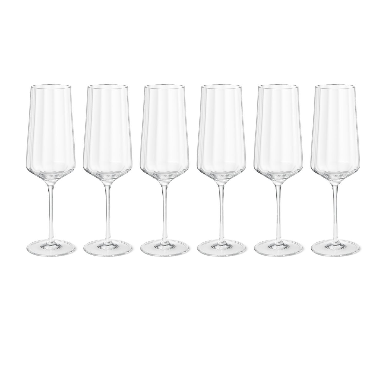 Georg Jensen Champagnerglas Bernadotte, Kristallglas