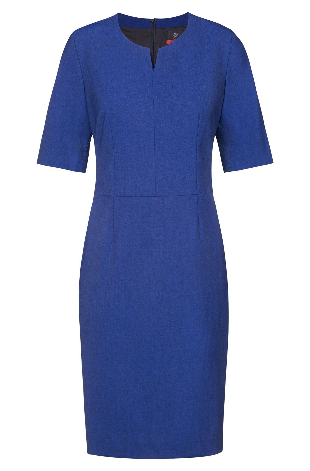 GREIFF Etuikleid Greiff Corporate Kleid PREMIUM Damen OEKO TEX® Italian Blue