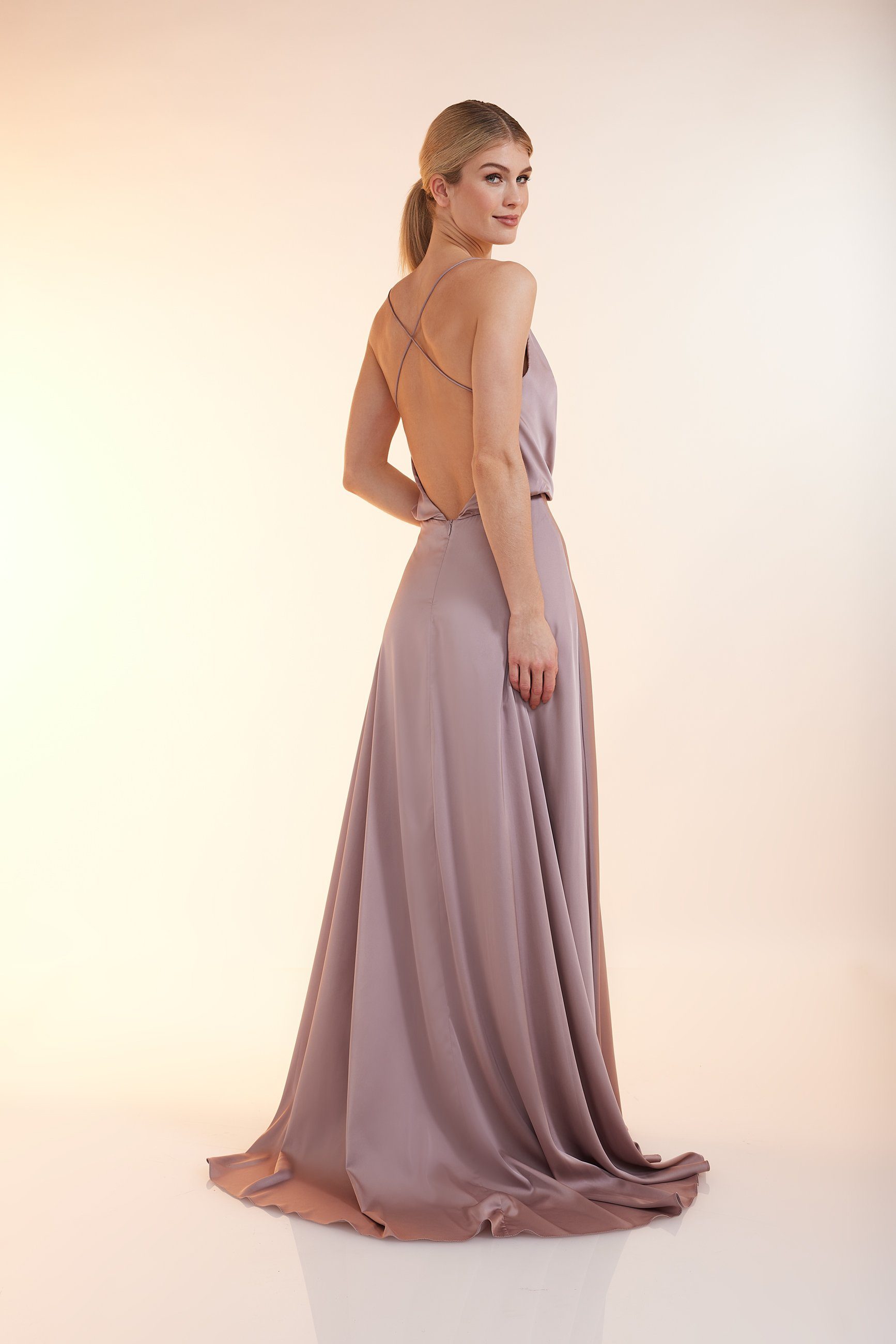 Unique Dress Slip Luxe Abendkleid