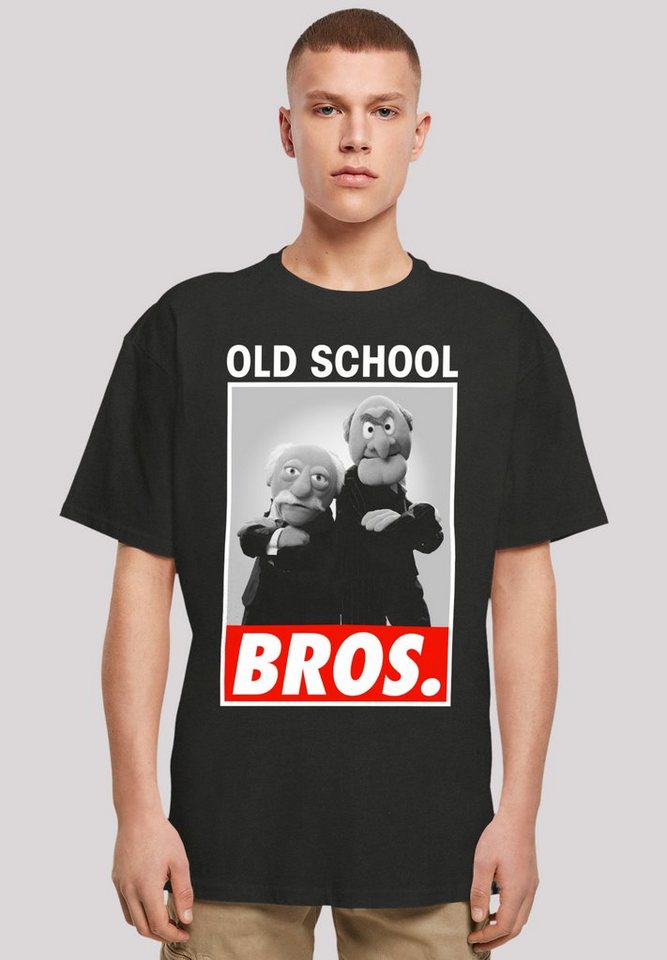 F4NT4STIC T-Shirt Disney Muppets Old School Bros. Premium Qualität, Weite  Passform und überschnittene Schultern