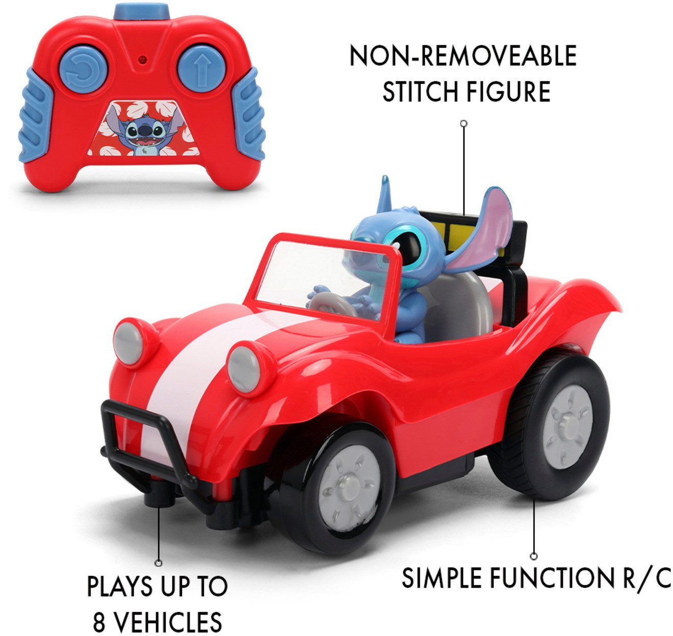 JADA RC-Auto ferngesteuertes Fahrzeug Auto RC Stitch Buggy 1:32 9336837314R00