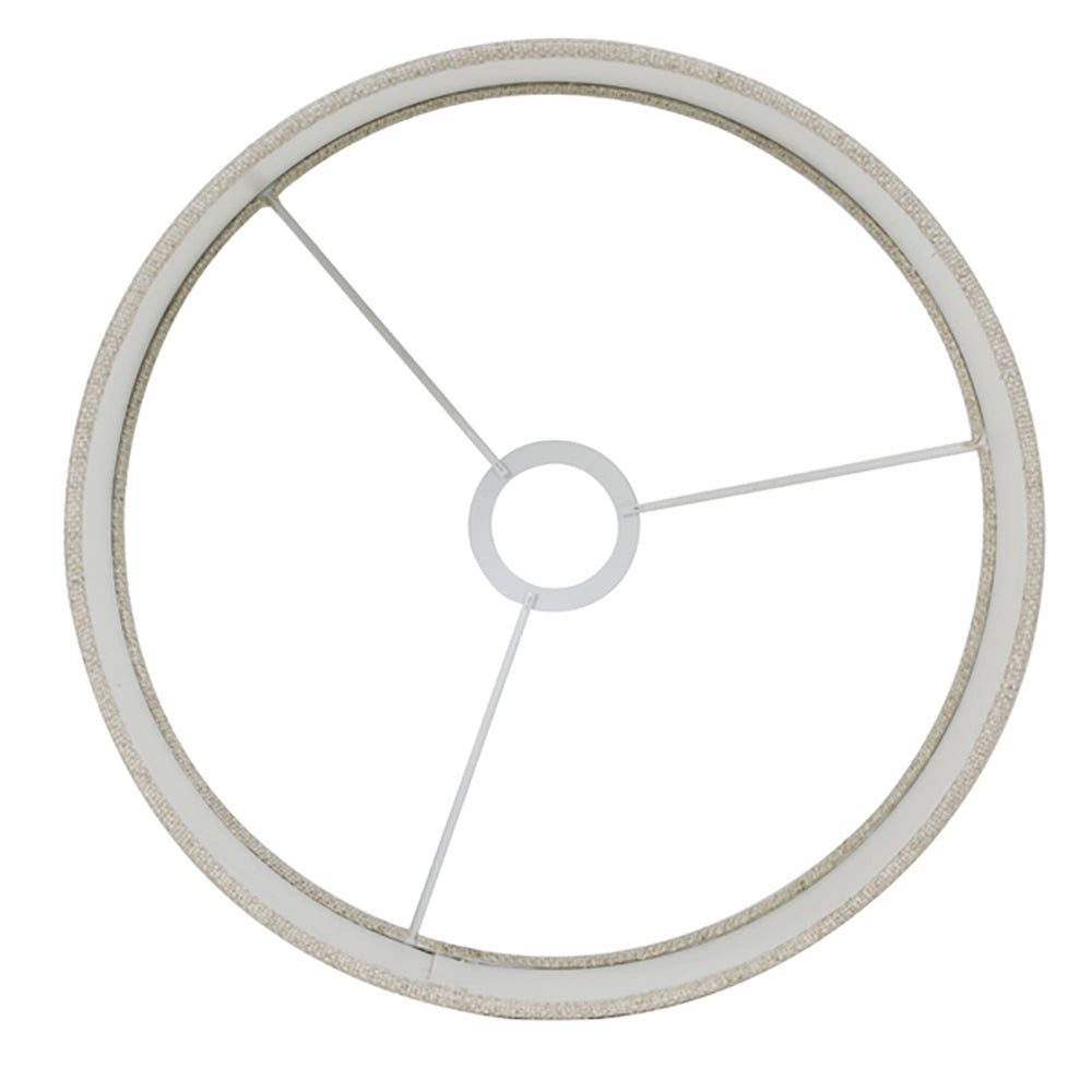 Dirk Davids Leuchten GmbH Lampenschirm Lampenschirm Zylinder in leinen Natur 35-35-30cm, Hochwertiger Leinen-Stoff