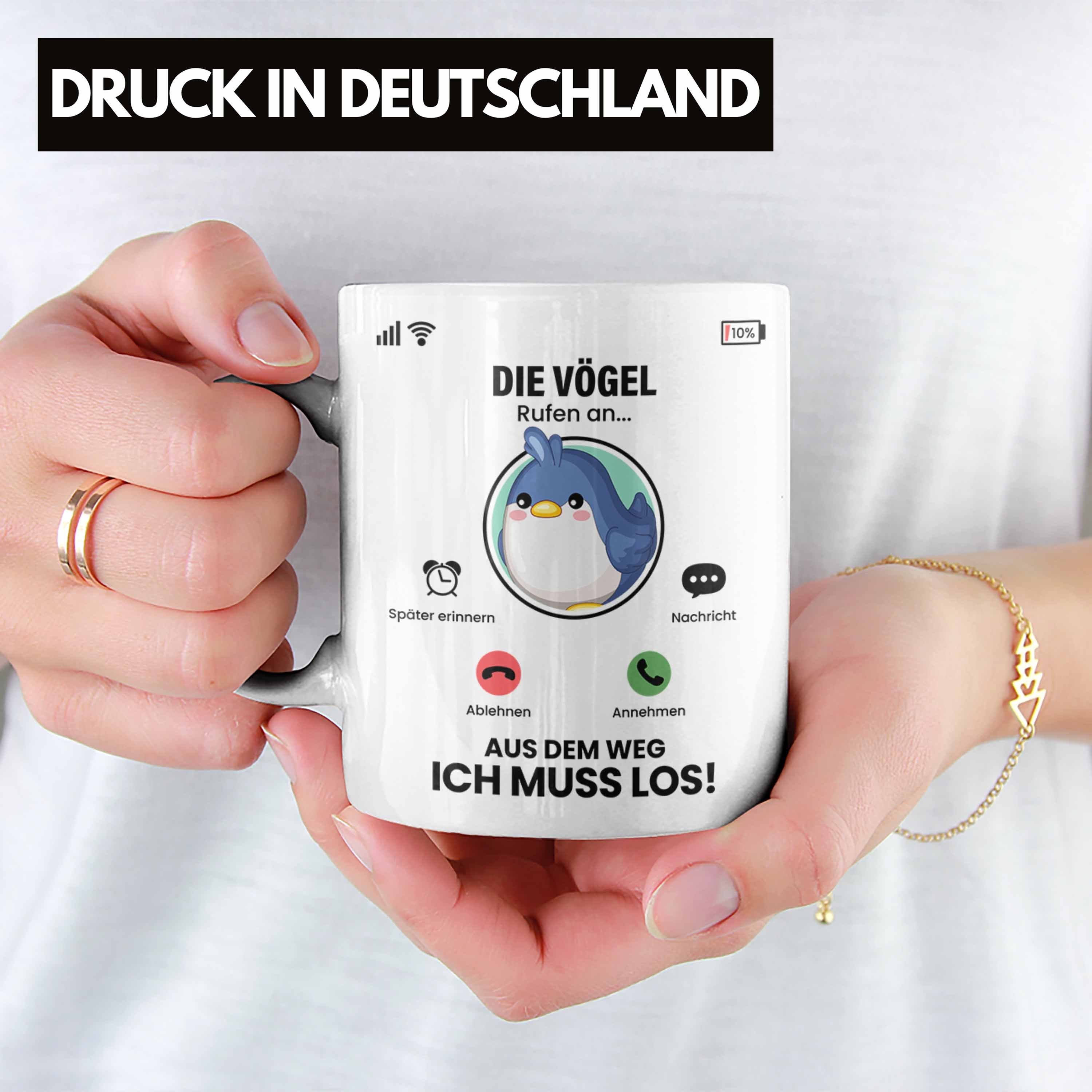 Tasse Züchter Geschenki Rufen für An Die Weiss Trendation Tasse Vögel Besitzer Vögel Geschenk