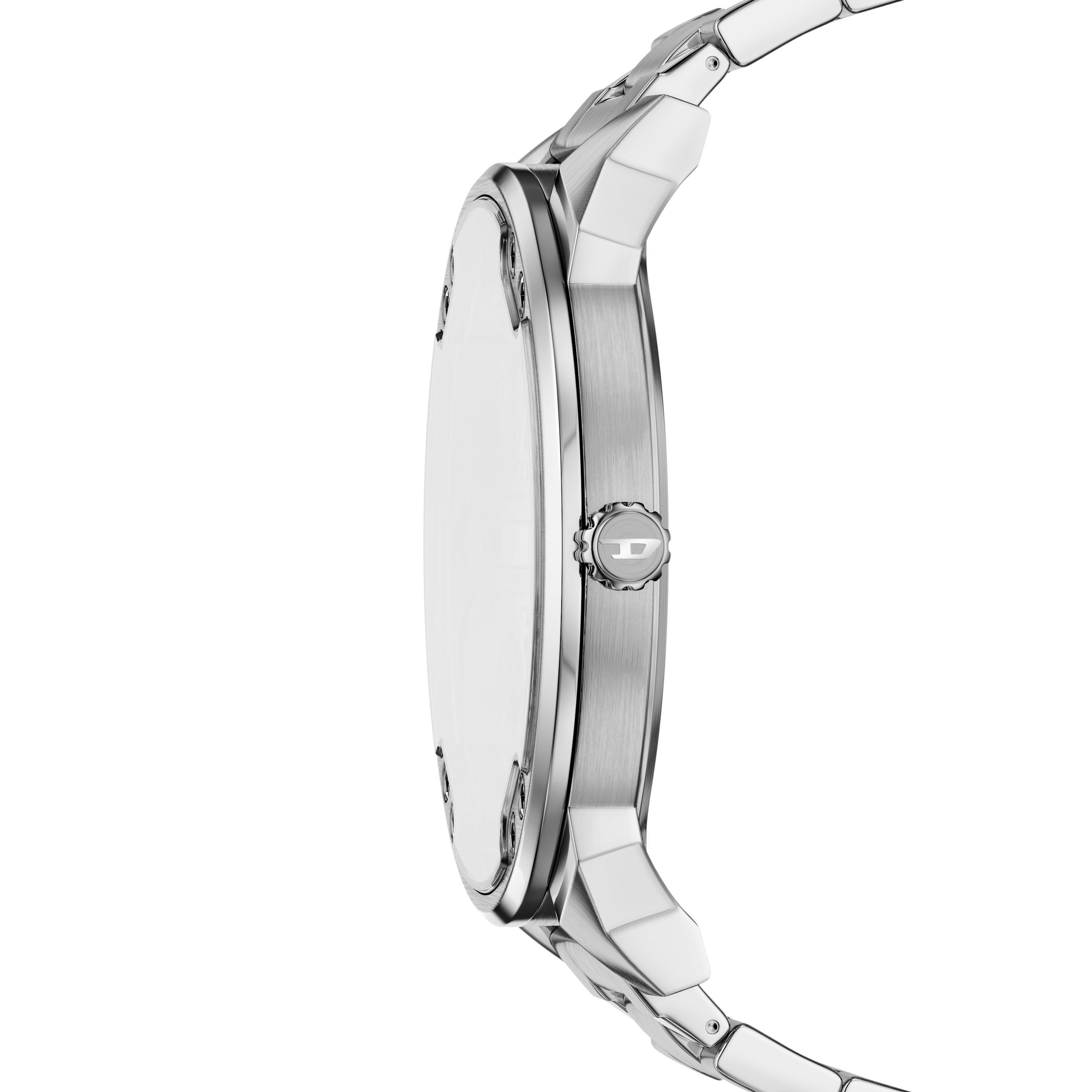 Diesel Quarzuhr MR. DADDY SLIM DZ7495, Armbanduhr, Herrenuhr, Edelstahlarmband, analog, Tag