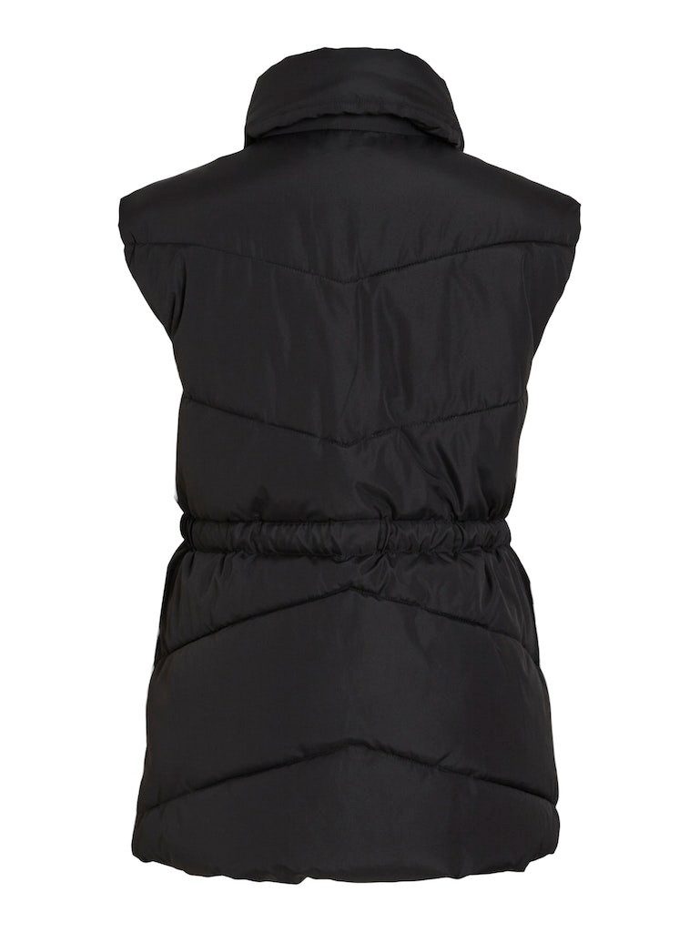 Vila Kurzmantel VIBUMBLE S/L PADDED VEST Black Beauty günstig online kaufen